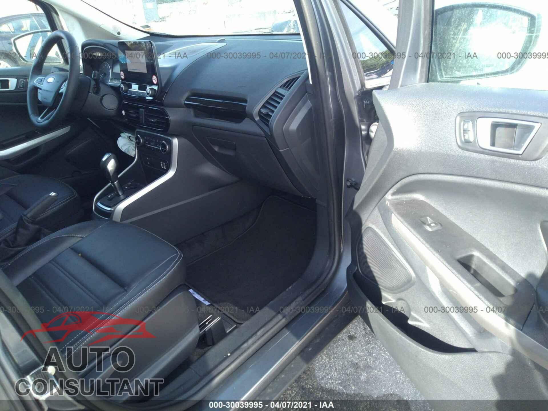 FORD ECOSPORT 2021 - MAJ6S3KL2MC400603