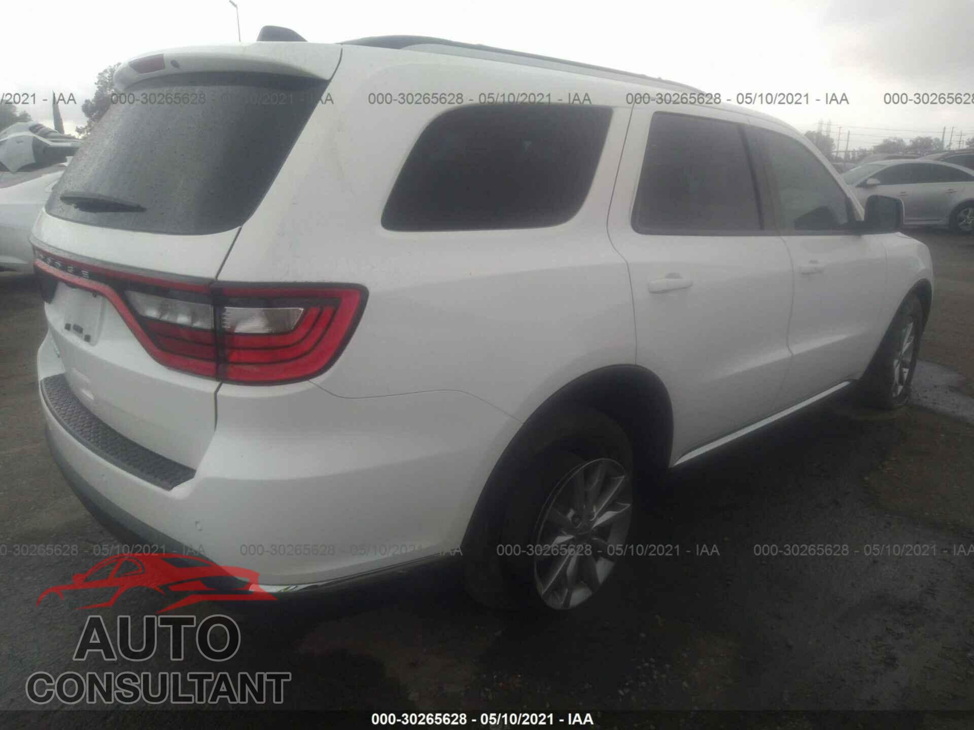 DODGE DURANGO 2017 - 1C4RDHAG6HC610985