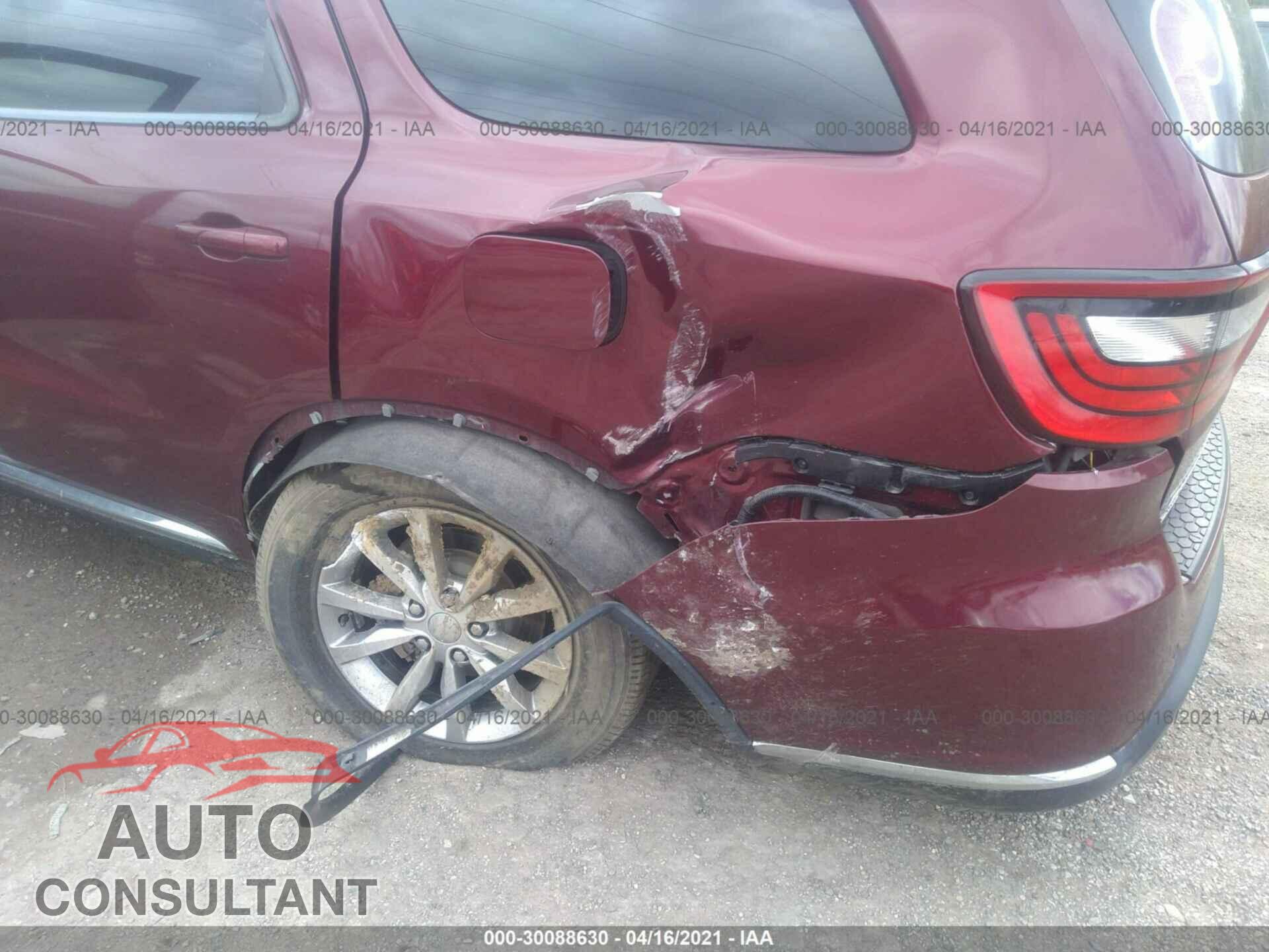 DODGE DURANGO 2017 - 1C4RDJAG5HC681196