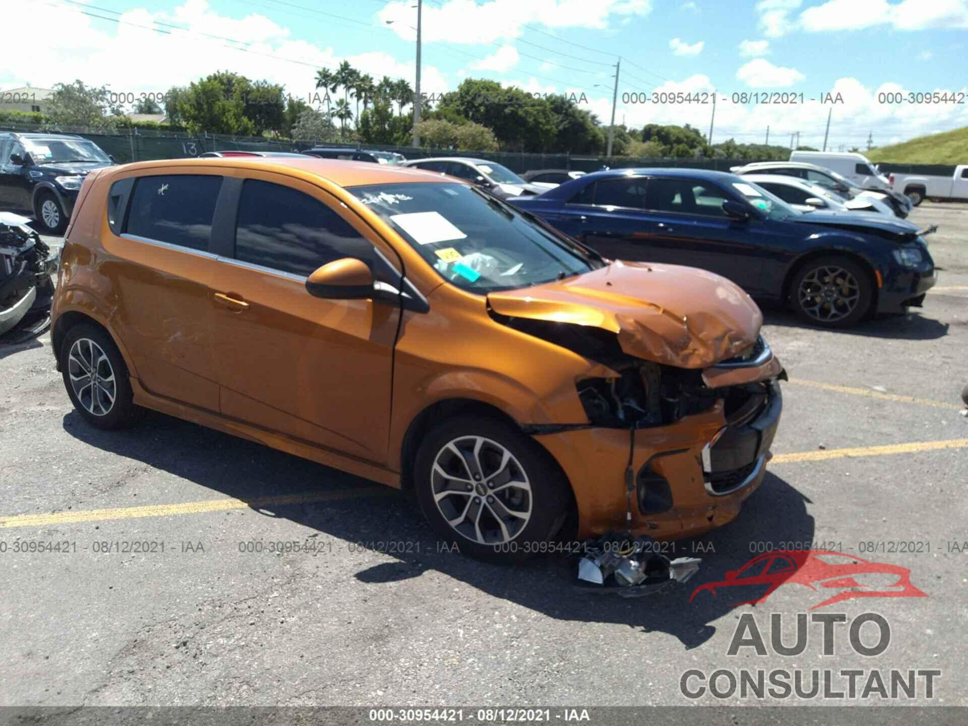 CHEVROLET SONIC 2017 - 1G1JD6SH0H4172671