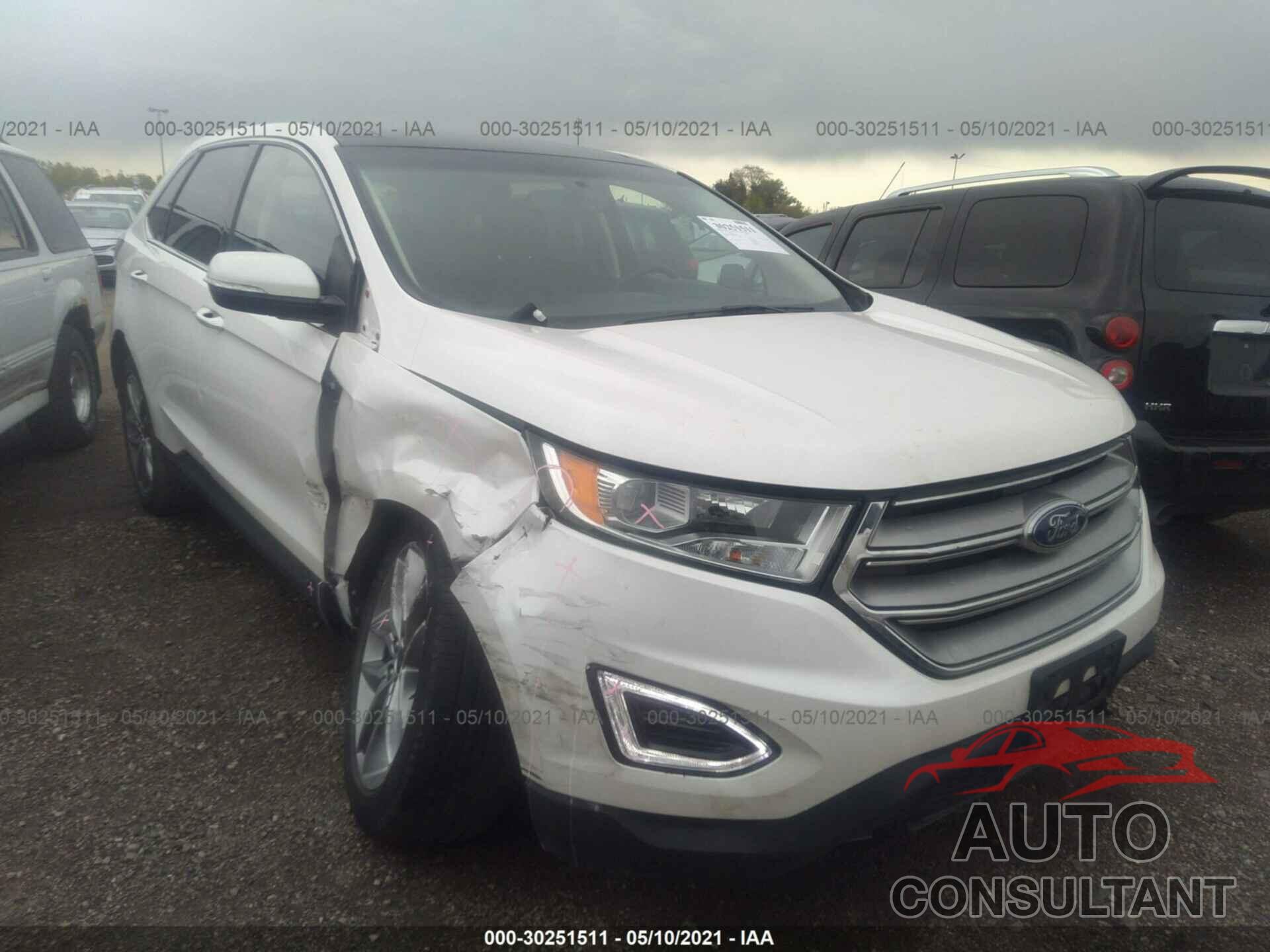 FORD EDGE 2017 - 2FMPK4K8XHBB55230