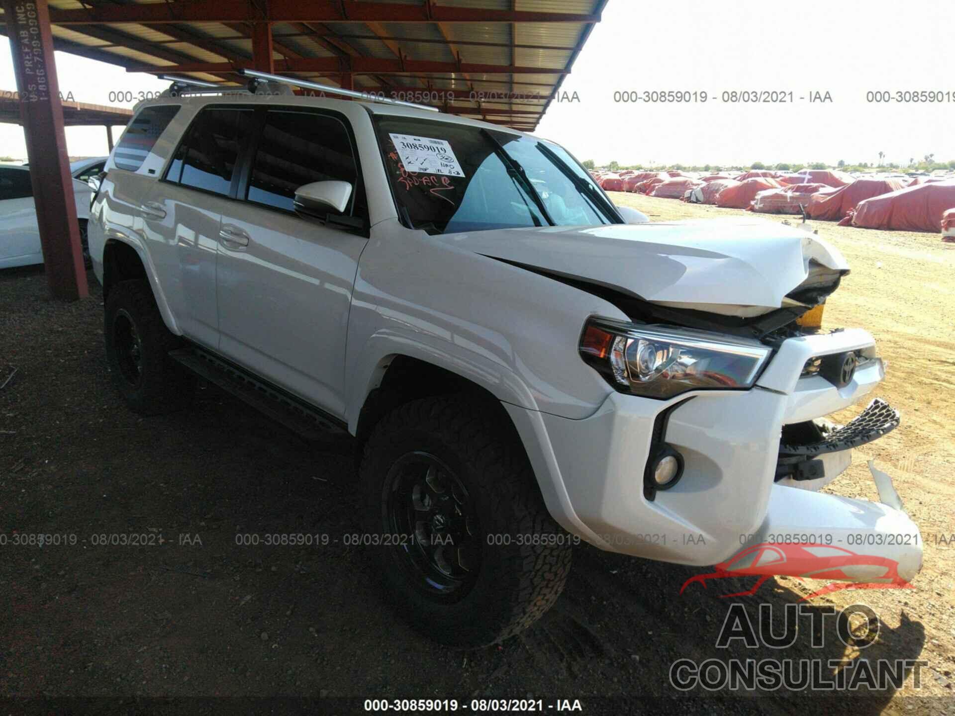 TOYOTA 4RUNNER 2016 - JTEBU5JR3G5302365