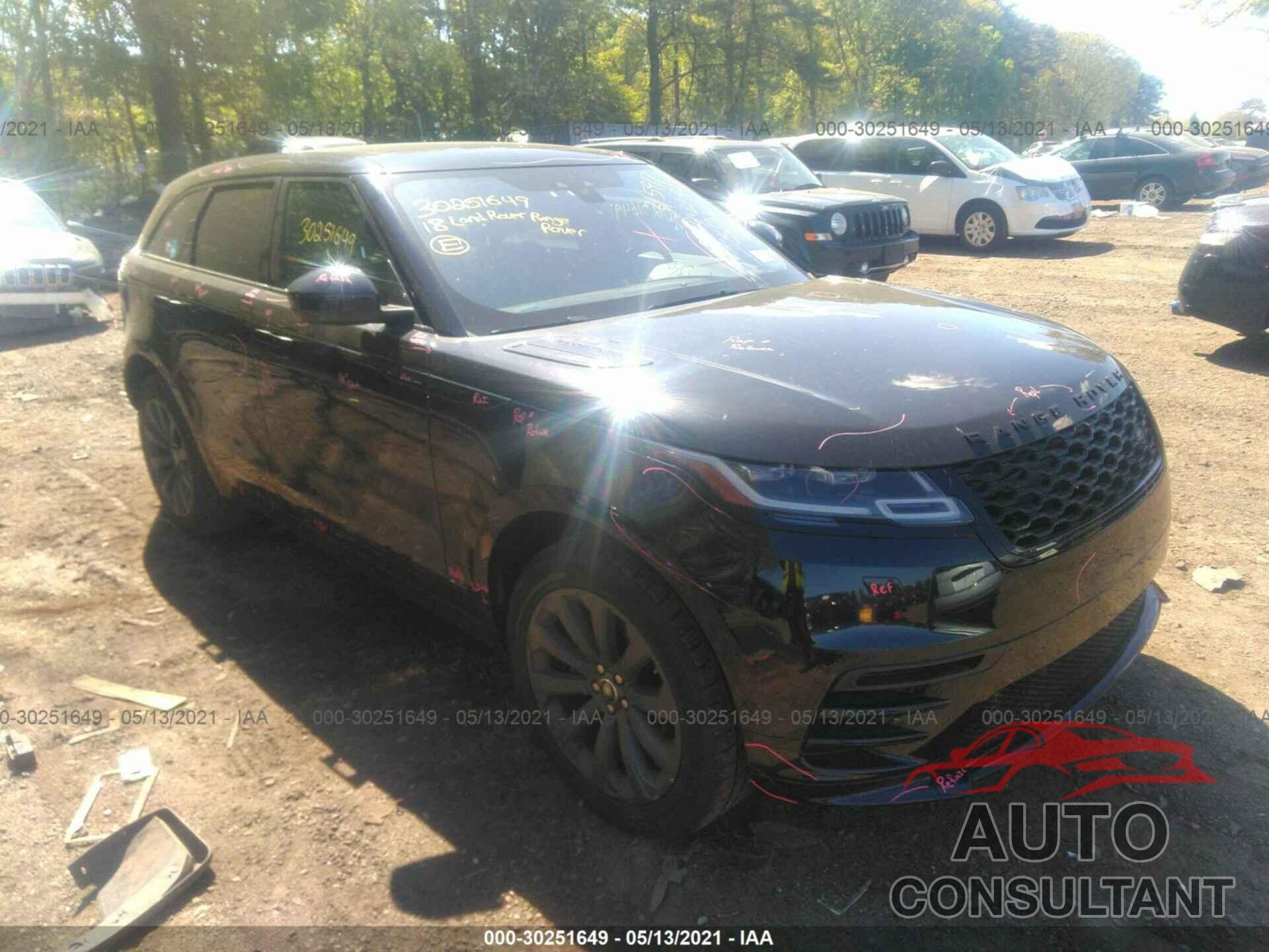 LAND ROVER RANGE ROVER VELAR 2018 - SALYL2RX9JA736509