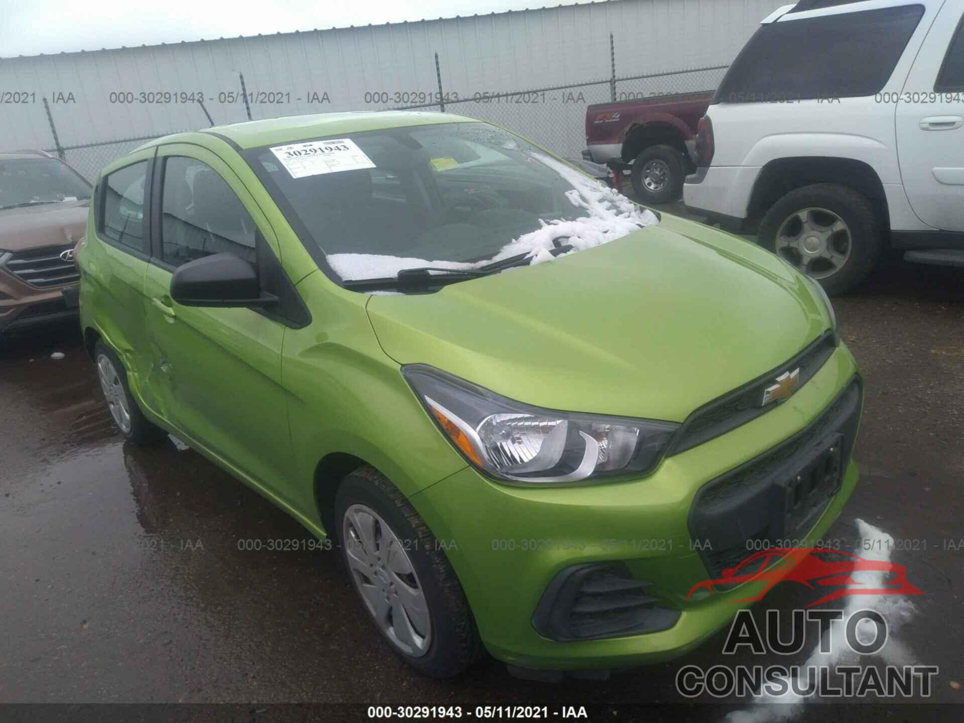 CHEVROLET SPARK 2016 - KL8CA6SA1GC622112