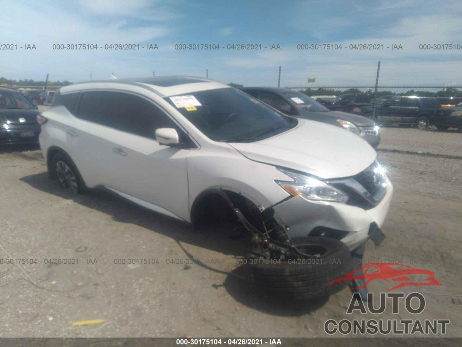 NISSAN MURANO 2017 - 5N1AZ2MH3HN105258