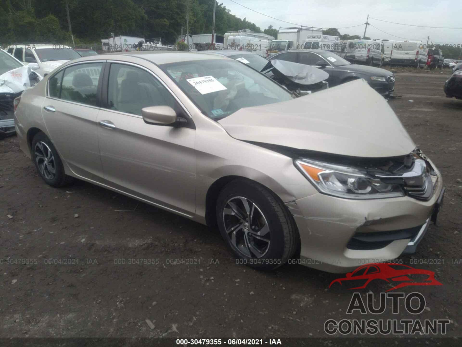 HONDA ACCORD SEDAN 2016 - 1HGCR2F30GA235343