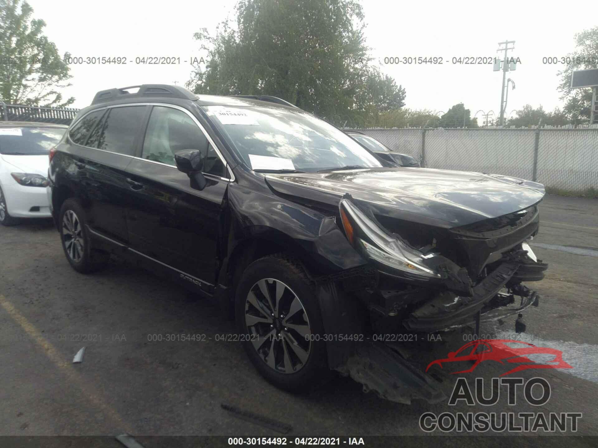 SUBARU OUTBACK 2016 - 4S4BSAJC2G3295382