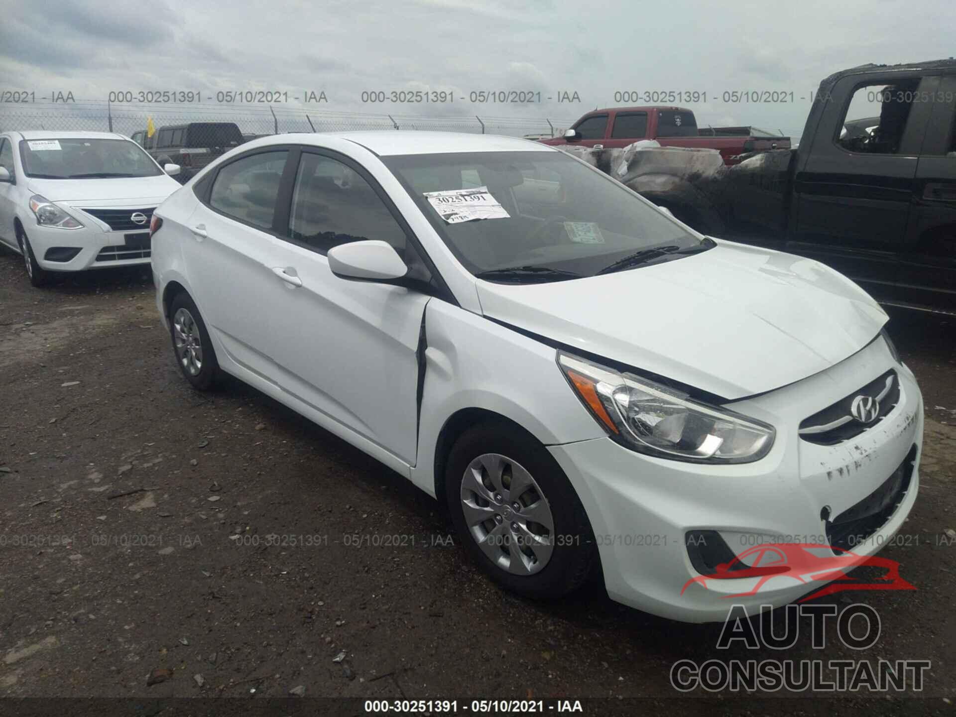 HYUNDAI ACCENT 2017 - KMHCT4AE3HU242318