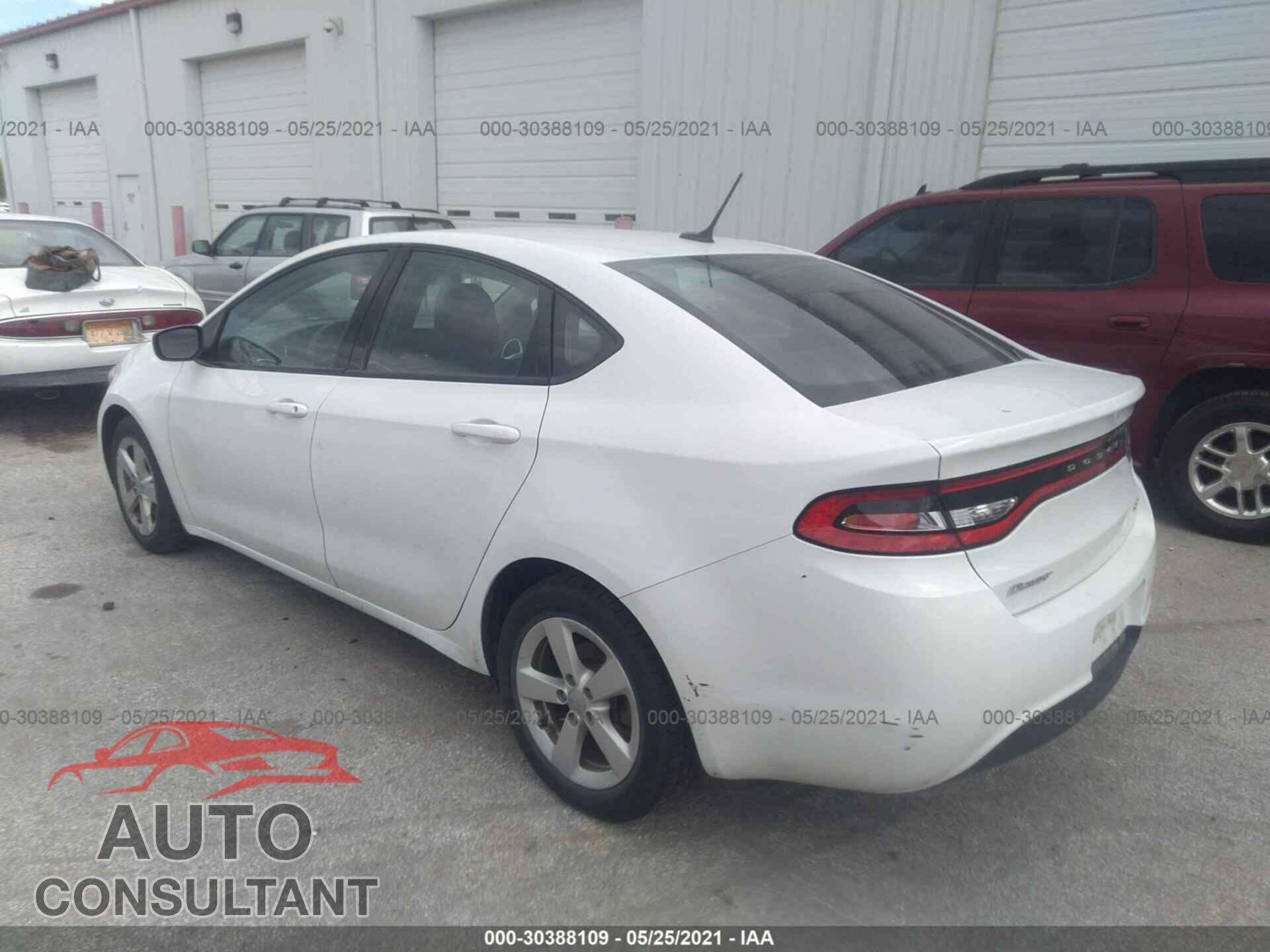 DODGE DART 2016 - 1C3CDFBB4GD616150