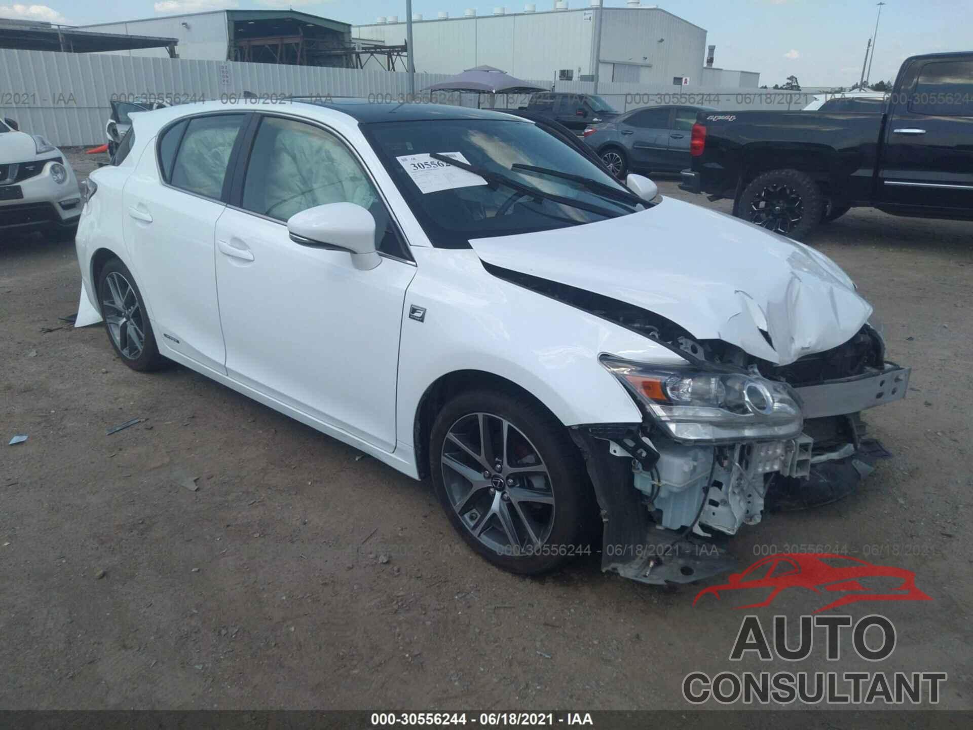 LEXUS CT 2017 - JTHKD5BH8H2292203