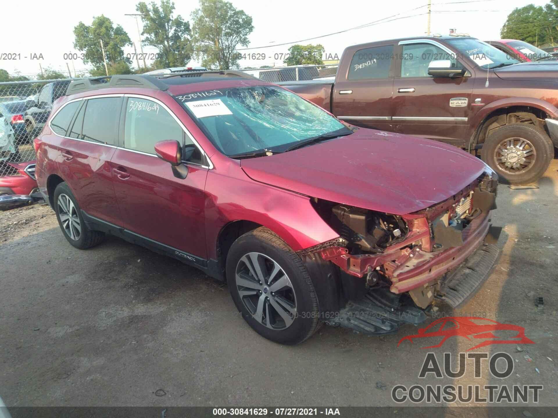 SUBARU OUTBACK 2019 - 4S4BSANC0K3334683