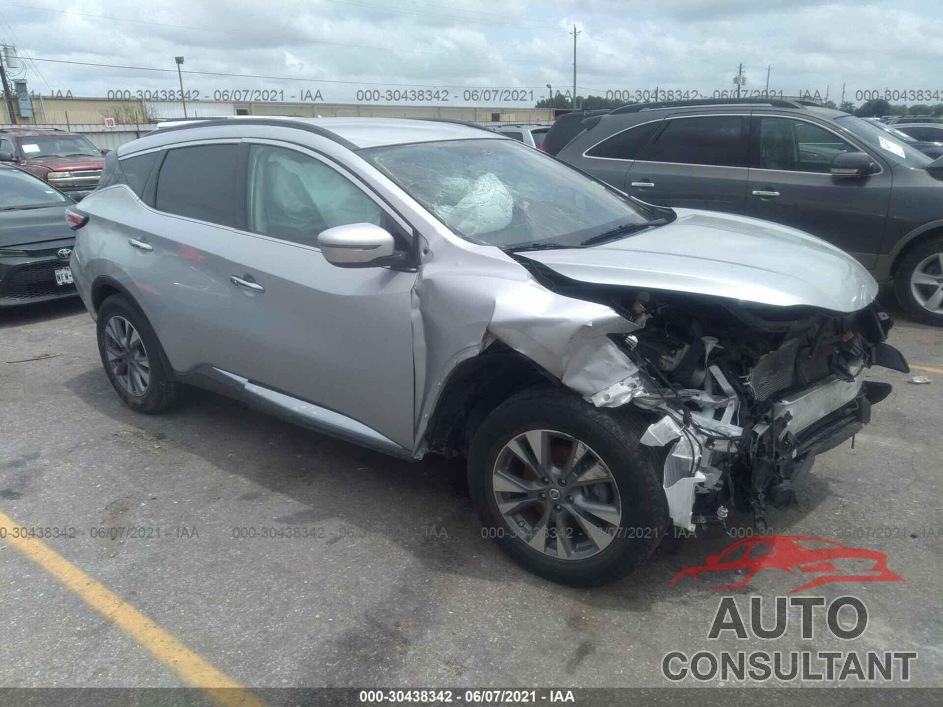 NISSAN MURANO 2018 - 5N1AZ2MG6JN135366