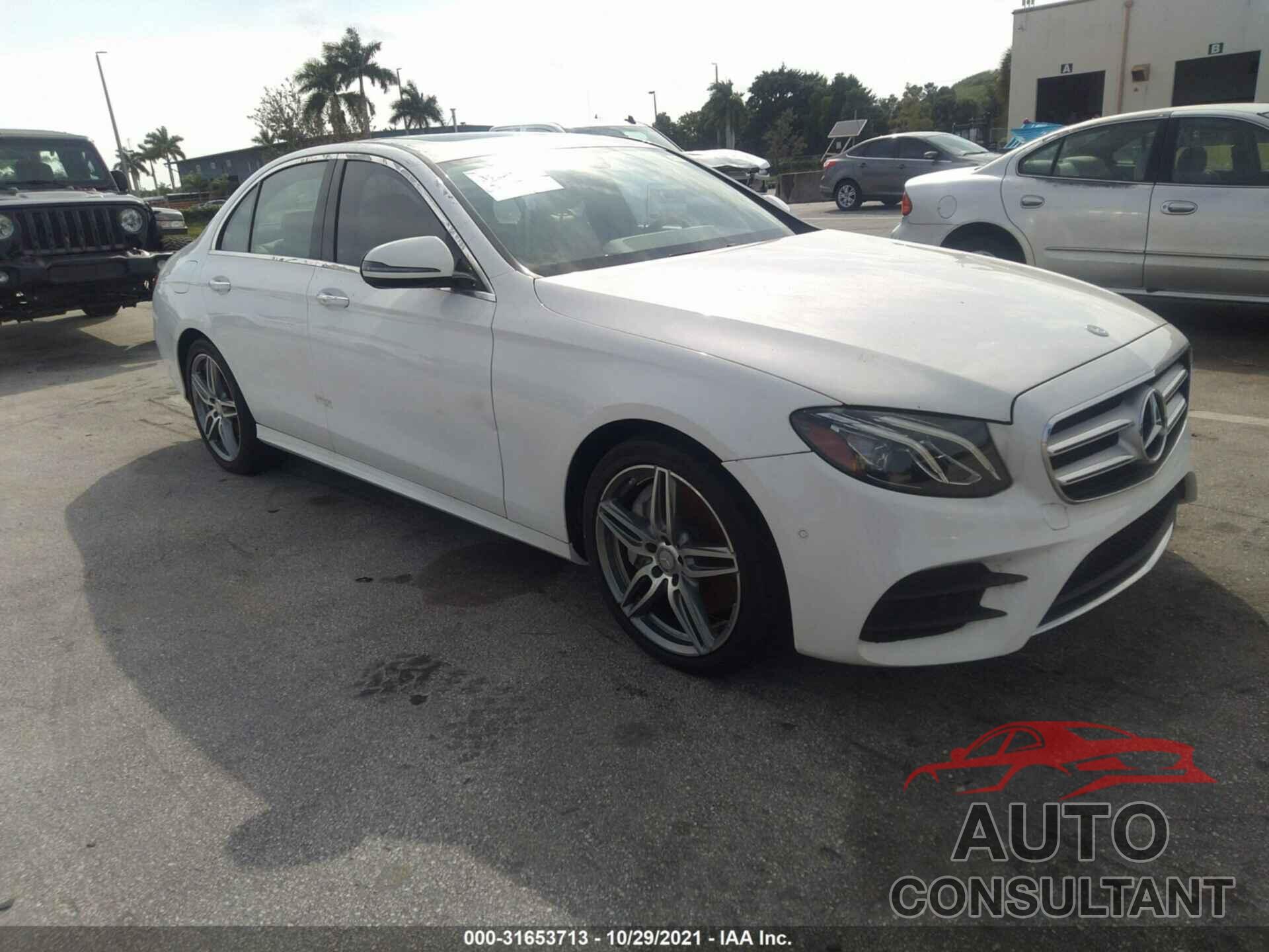 MERCEDES-BENZ E-CLASS 2017 - WDDZF4JB5HA212708