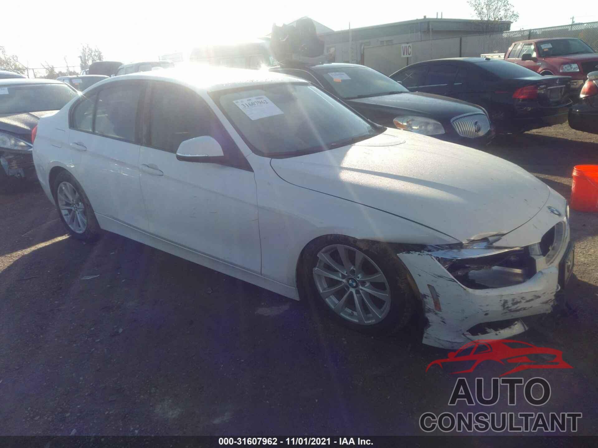 BMW 3 SERIES 2017 - WBA8A3C39HA067237