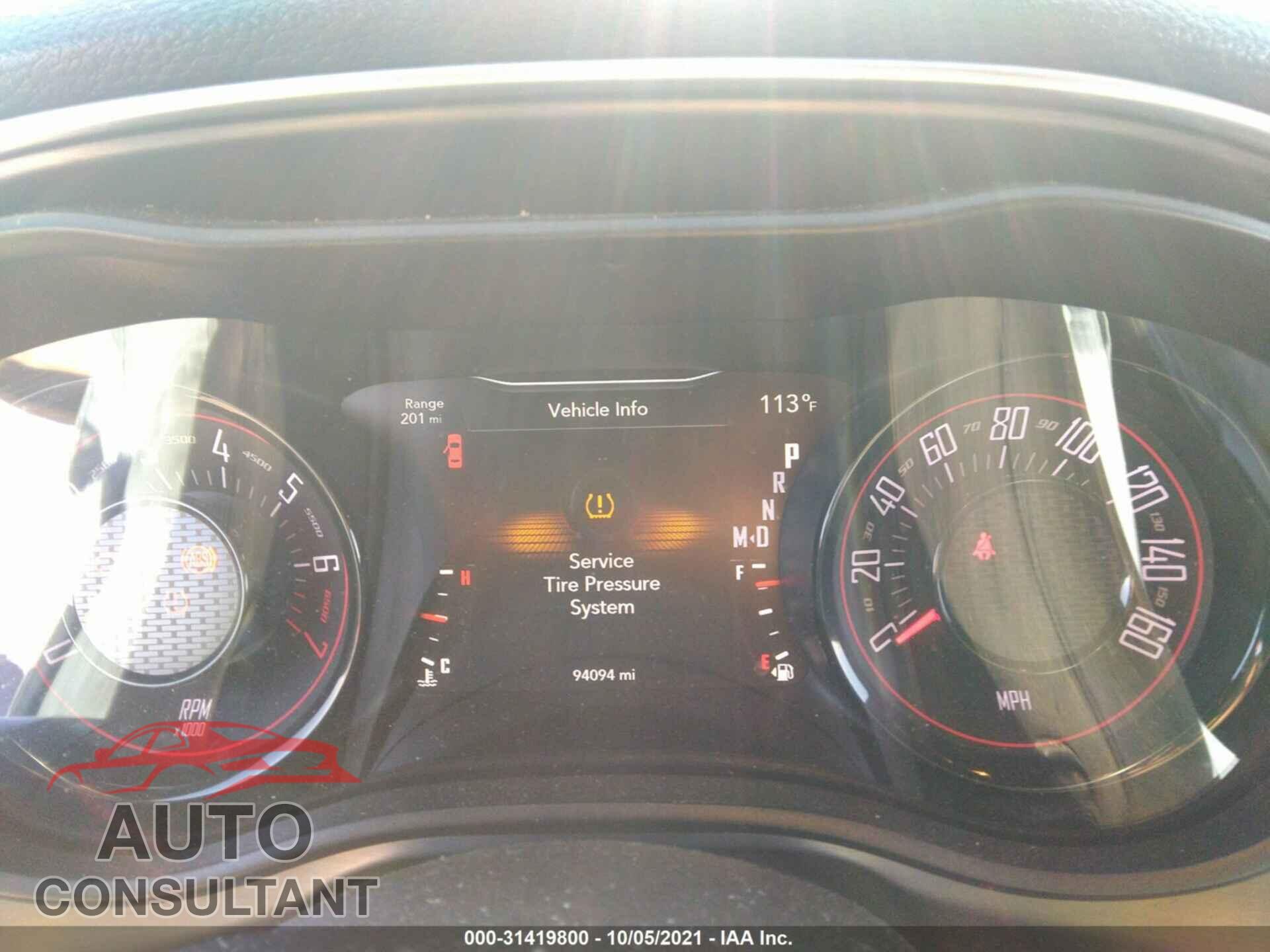 DODGE CHALLENGER 2016 - 2C3CDZAG9GH337357