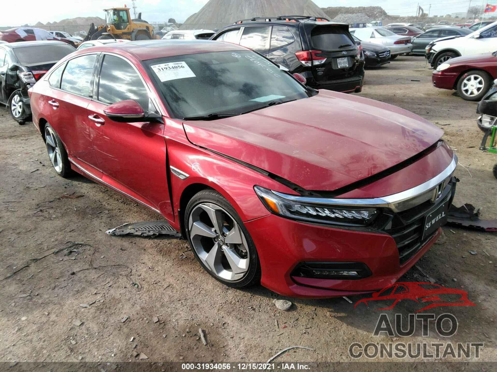 HONDA ACCORD SEDAN 2018 - 1HGCV1F93JA002364