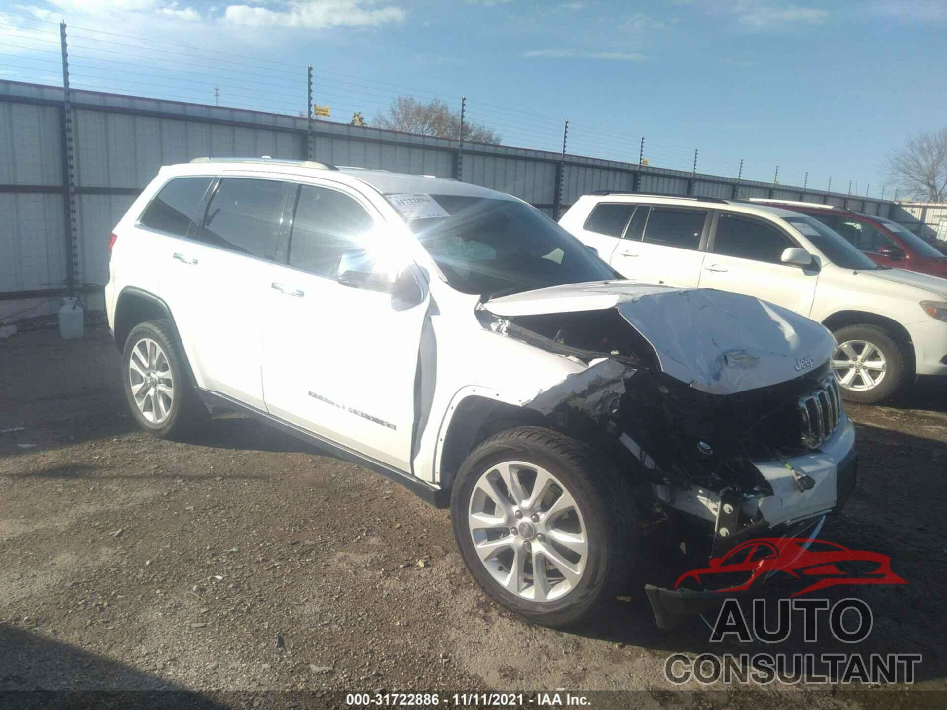 JEEP GRAND CHEROKEE 2017 - 1C4RJEBGXHC685436