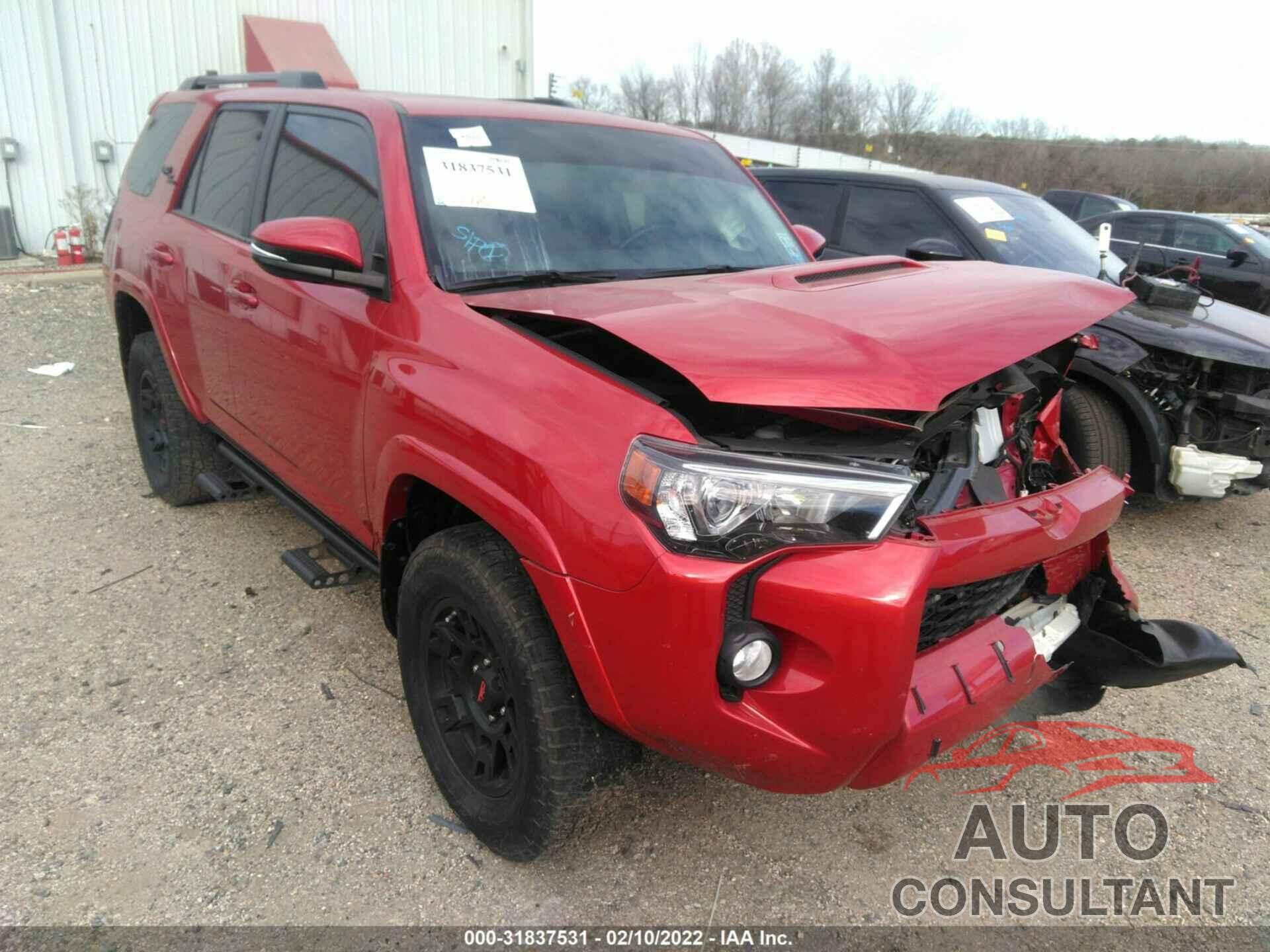 TOYOTA 4RUNNER 2019 - JTEBU5JR3K5695521