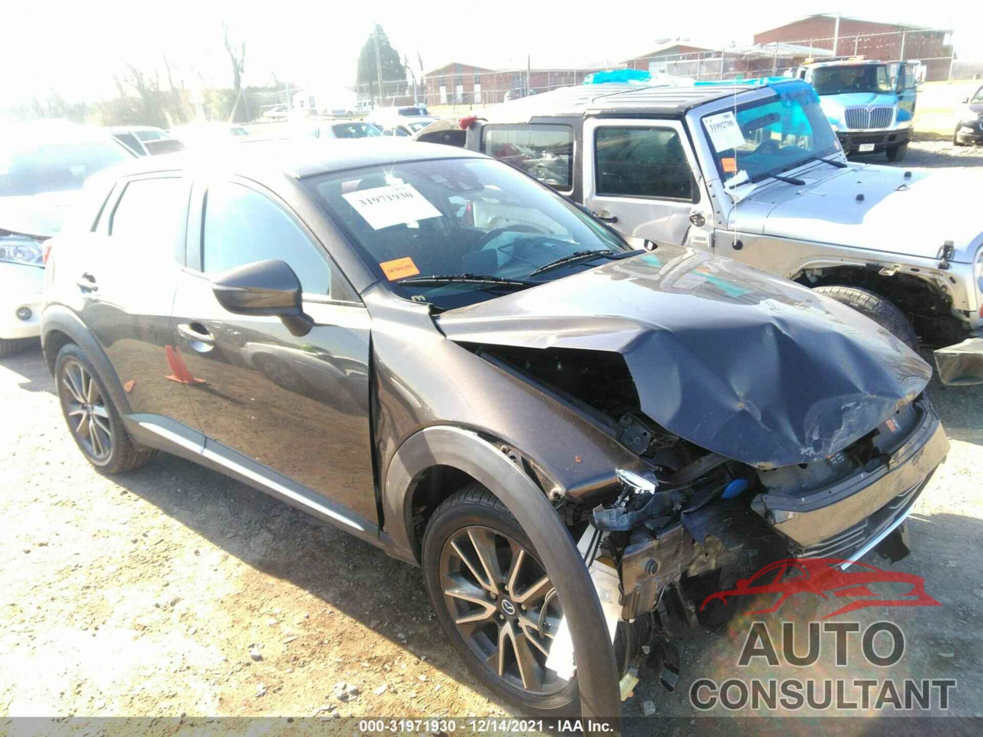 MAZDA CX-3 2016 - JM1DKBD71G0124416