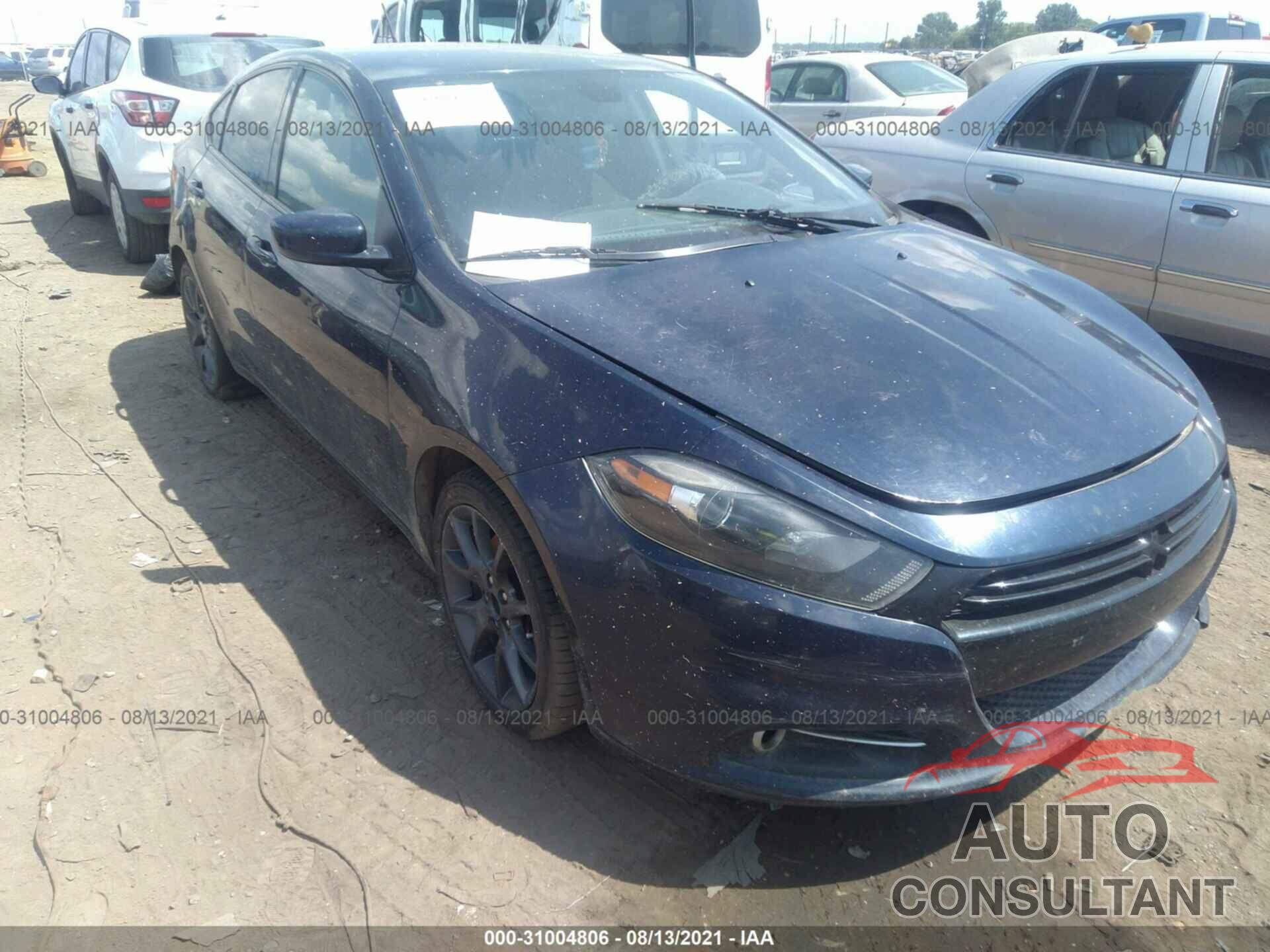 DODGE DART 2016 - 1C3CDFBB0GD518166