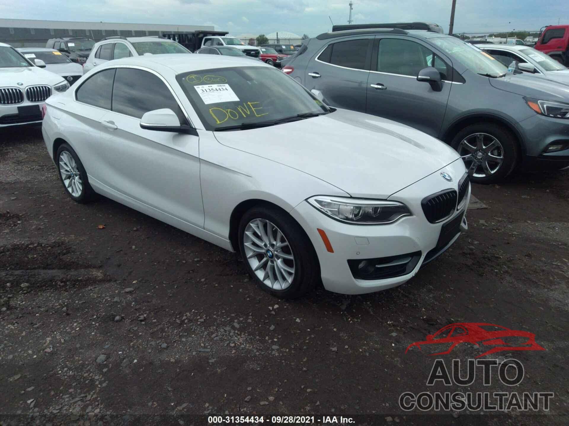 BMW 2 SERIES 2016 - WBA1G9C55GV599113