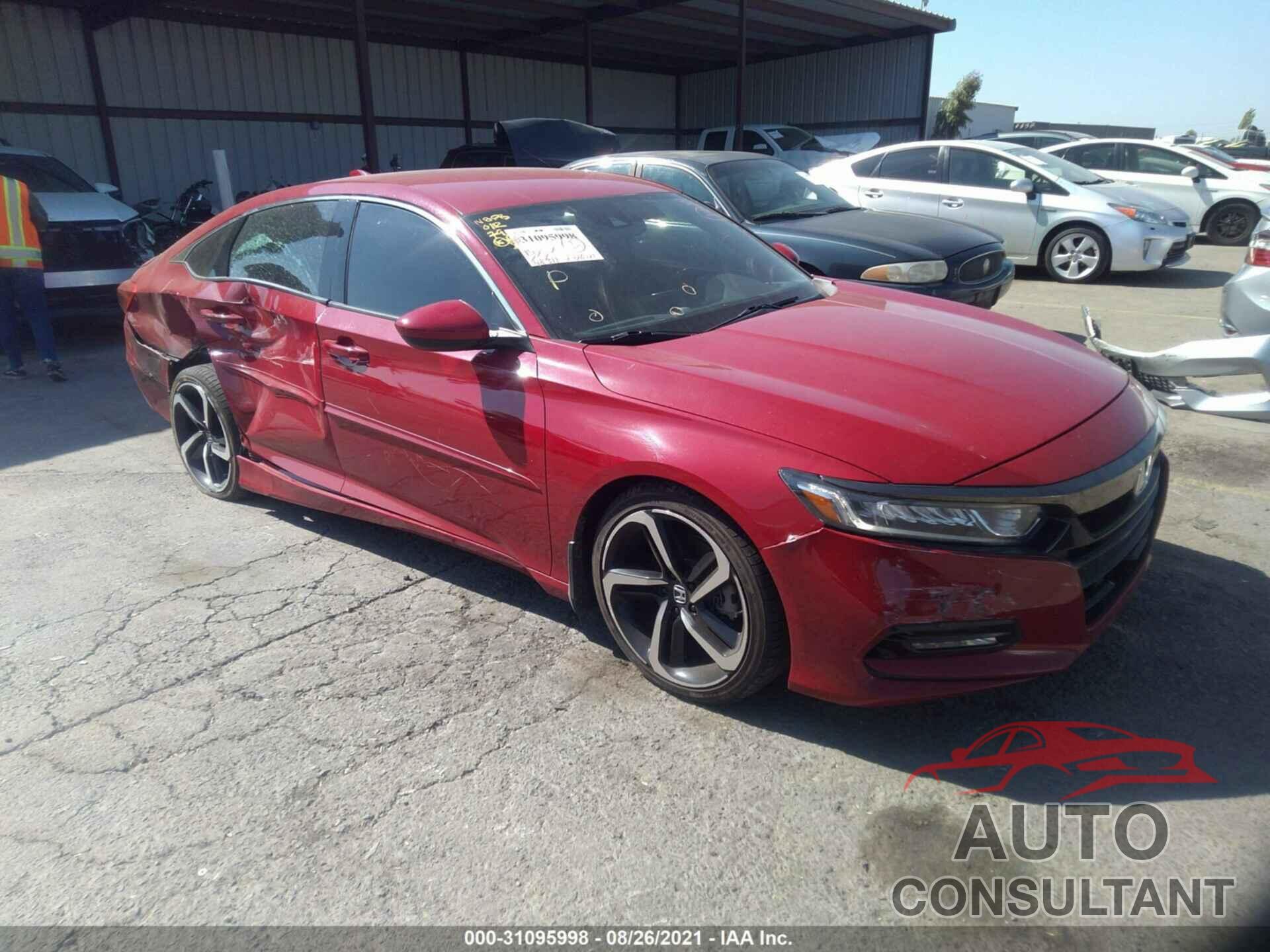 HONDA ACCORD SEDAN 2018 - 1HGCV1F39JA019178