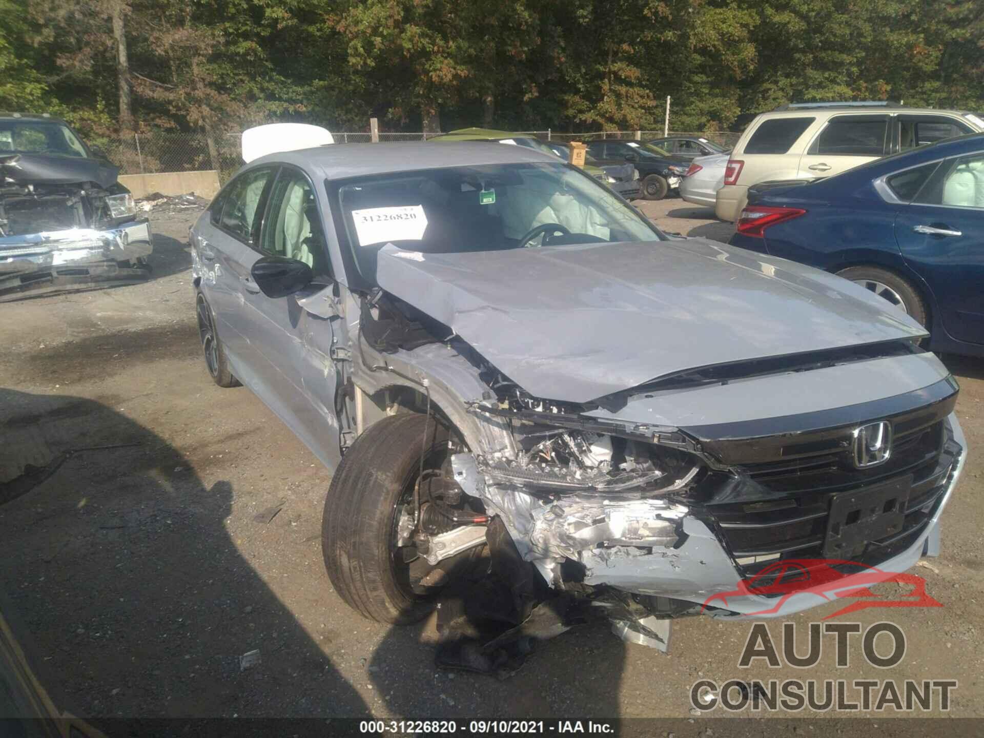 HONDA ACCORD SEDAN 2021 - 1HGCV1F40MA067360