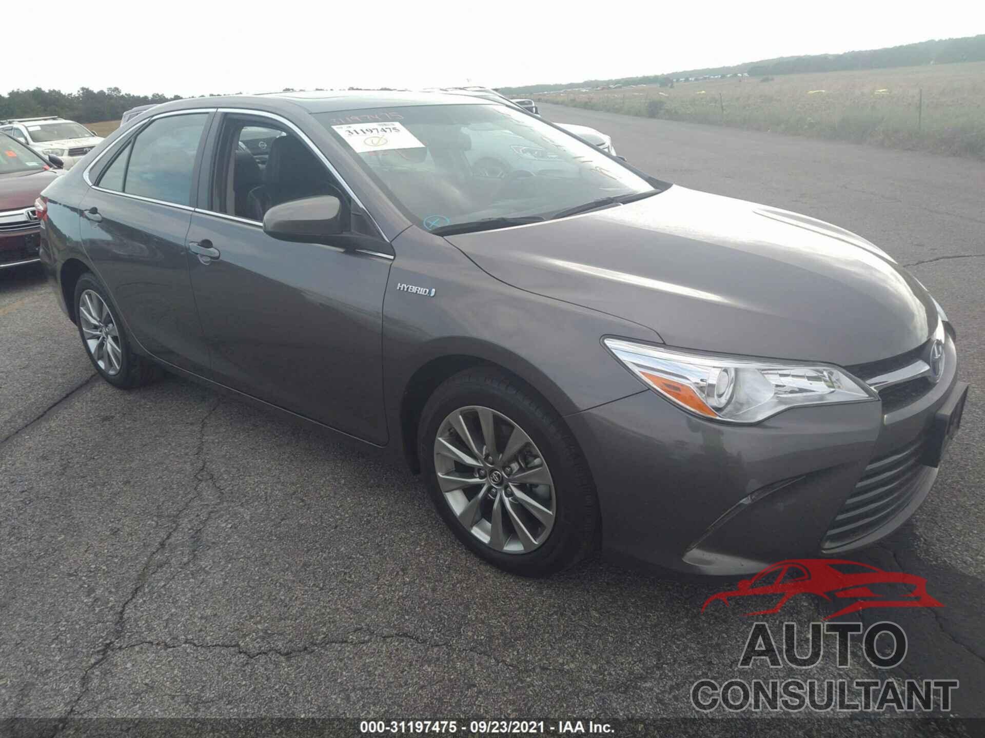 TOYOTA CAMRY 2017 - 4T1BD1FK8HU215461