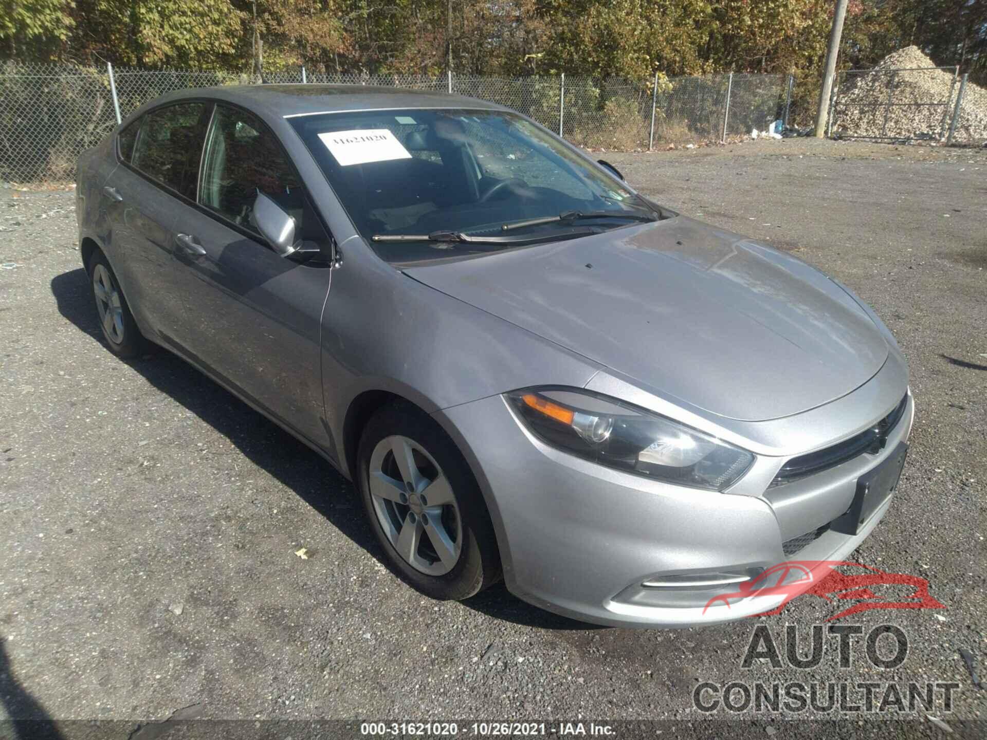 DODGE DART 2016 - 1C3CDFBB9GD680183