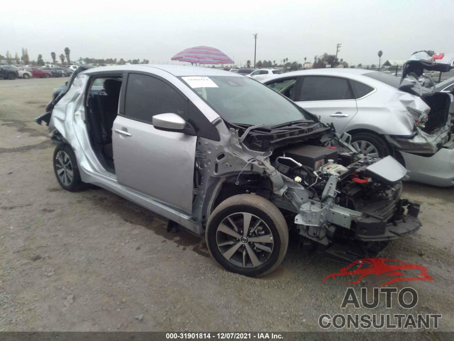 NISSAN LEAF 2021 - 1N4BZ1BV3MC555435