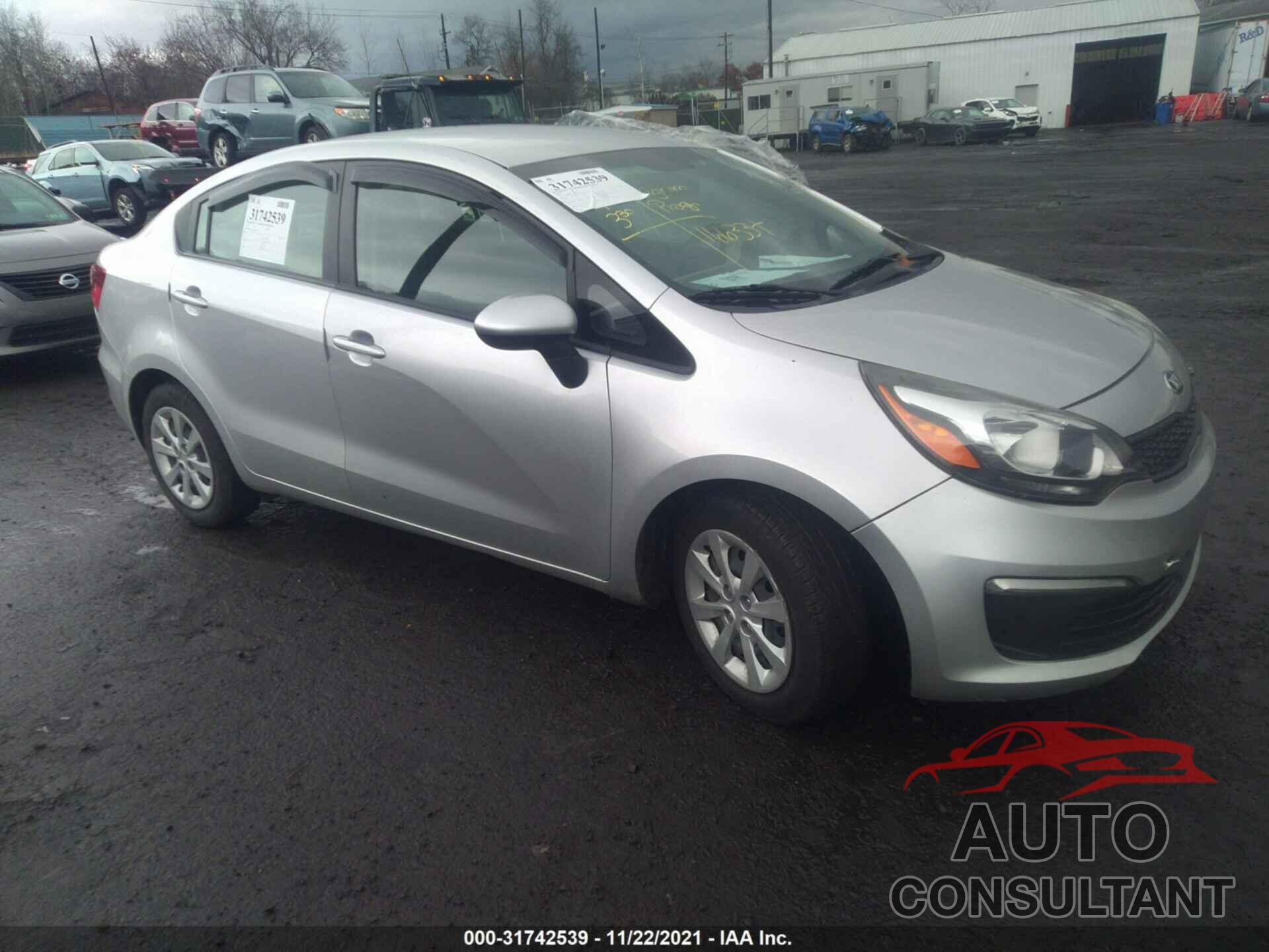 KIA RIO 2016 - KNADM4A34G6532071
