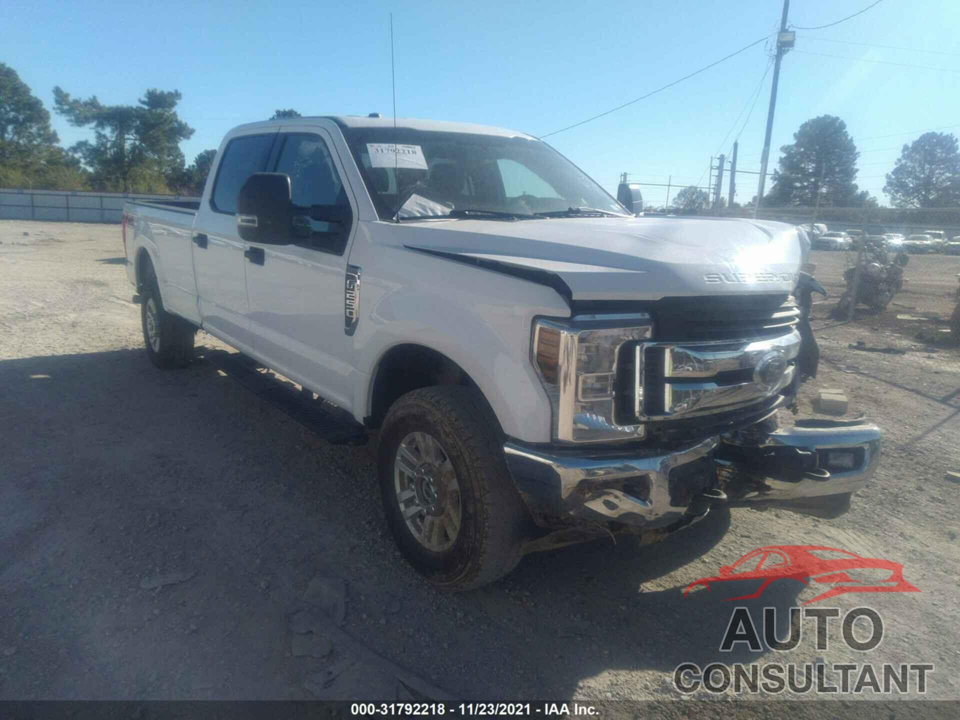 FORD SUPER DUTY F-250 SRW 2019 - 1FT7W2B61KEG05984