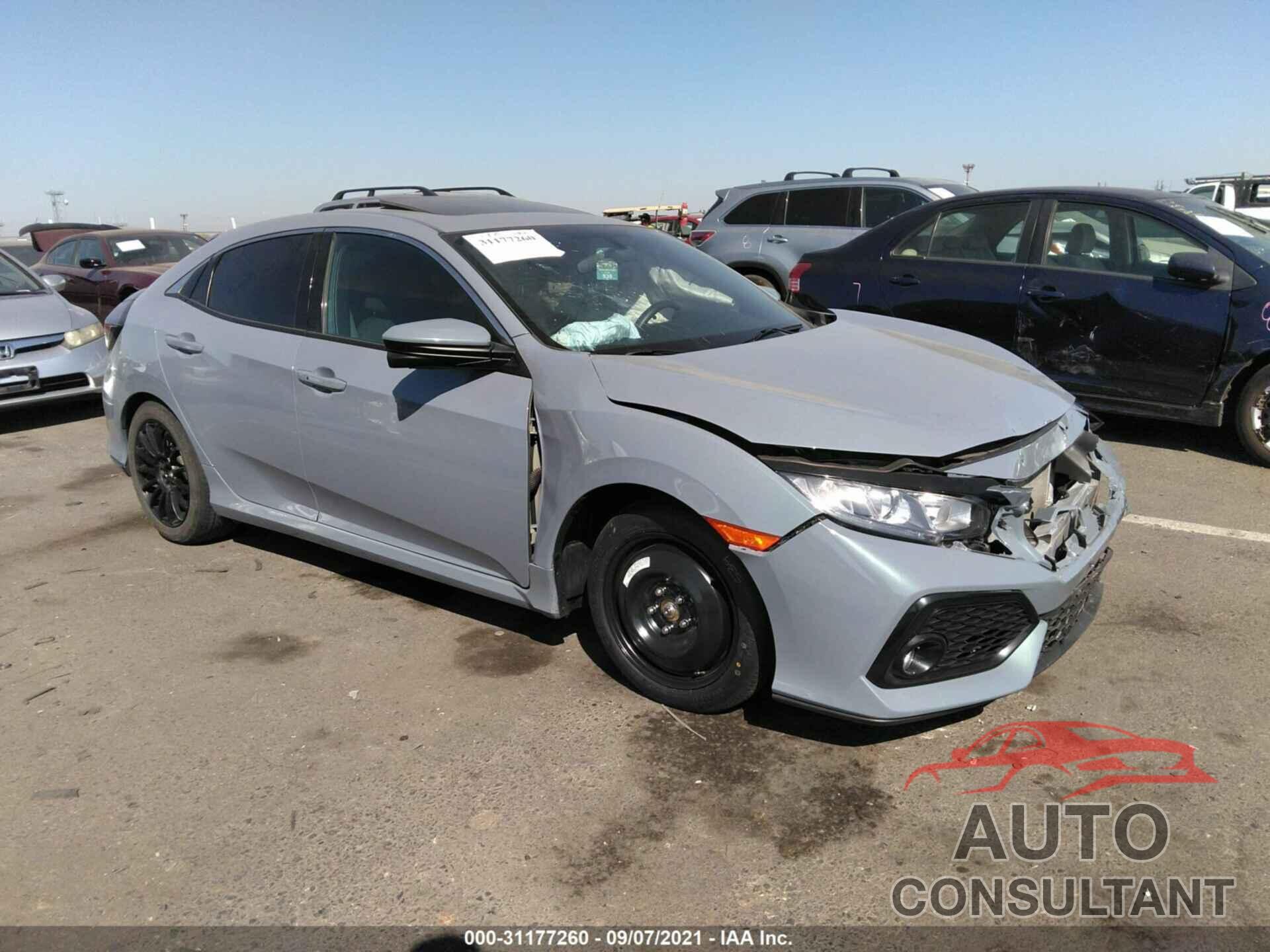 HONDA CIVIC HATCHBACK 2018 - SHHFK7H5XJU428818