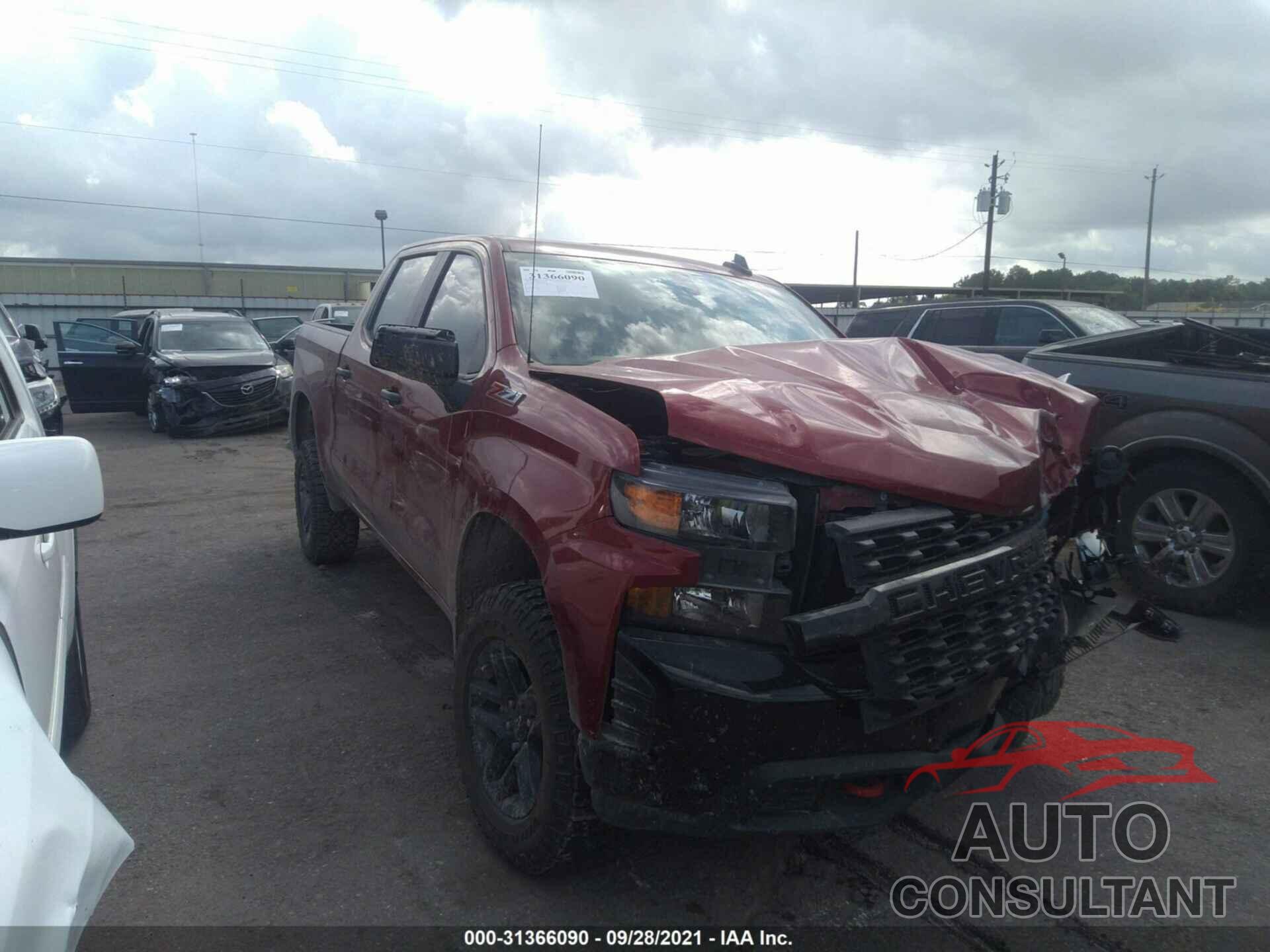 CHEVROLET SILVERADO 1500 2021 - 1GCPYCEF6MZ180690