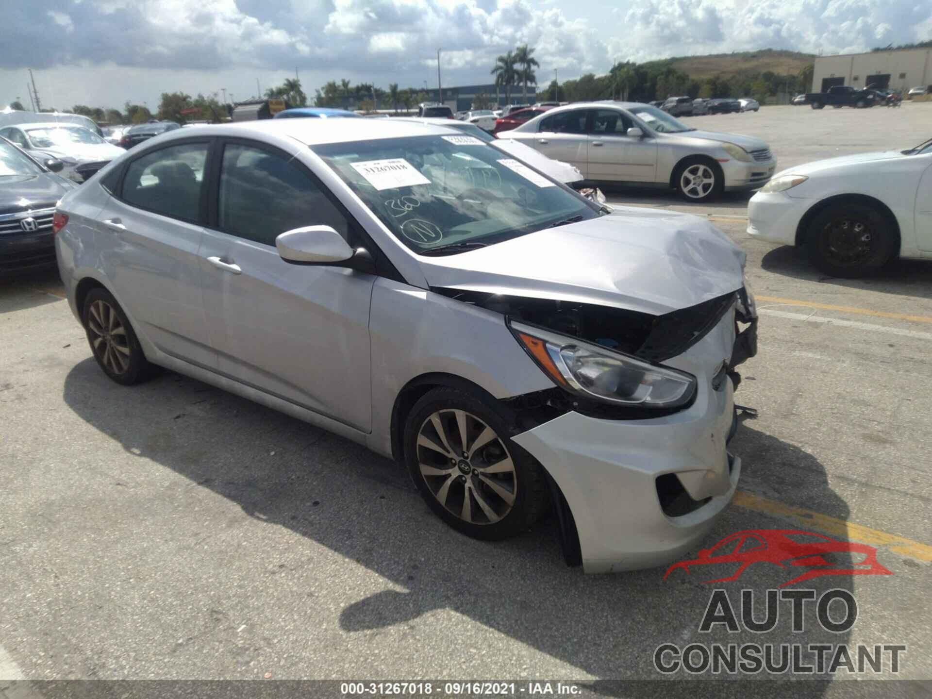 HYUNDAI ACCENT 2017 - KMHCT4AE3HU350650