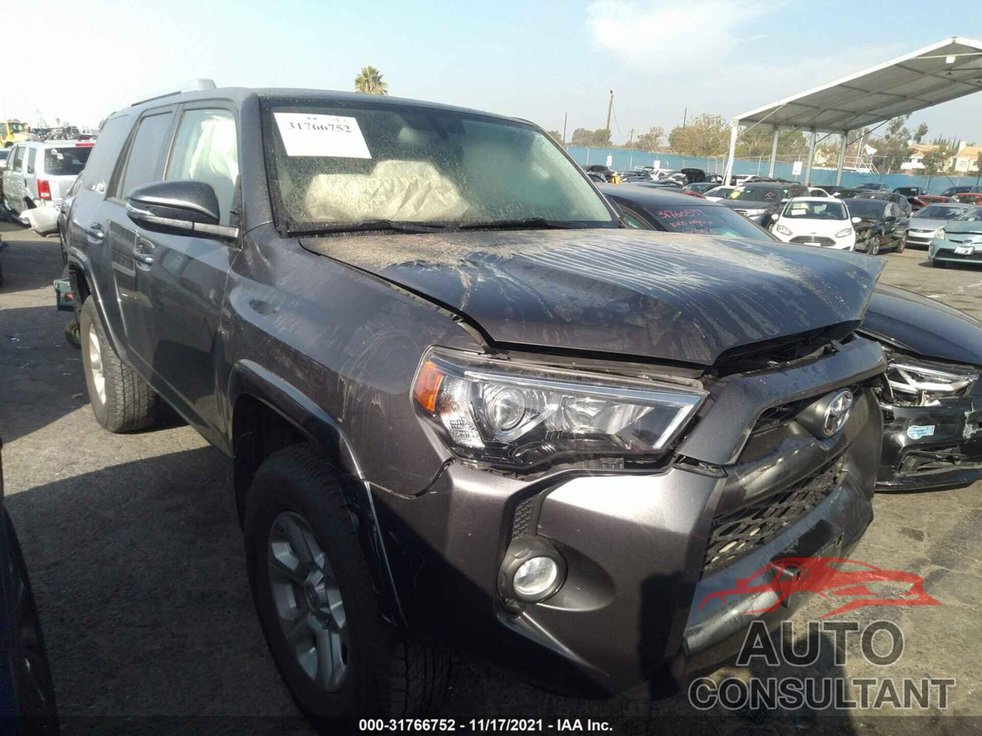 TOYOTA 4RUNNER 2018 - JTEBU5JR3J5589794