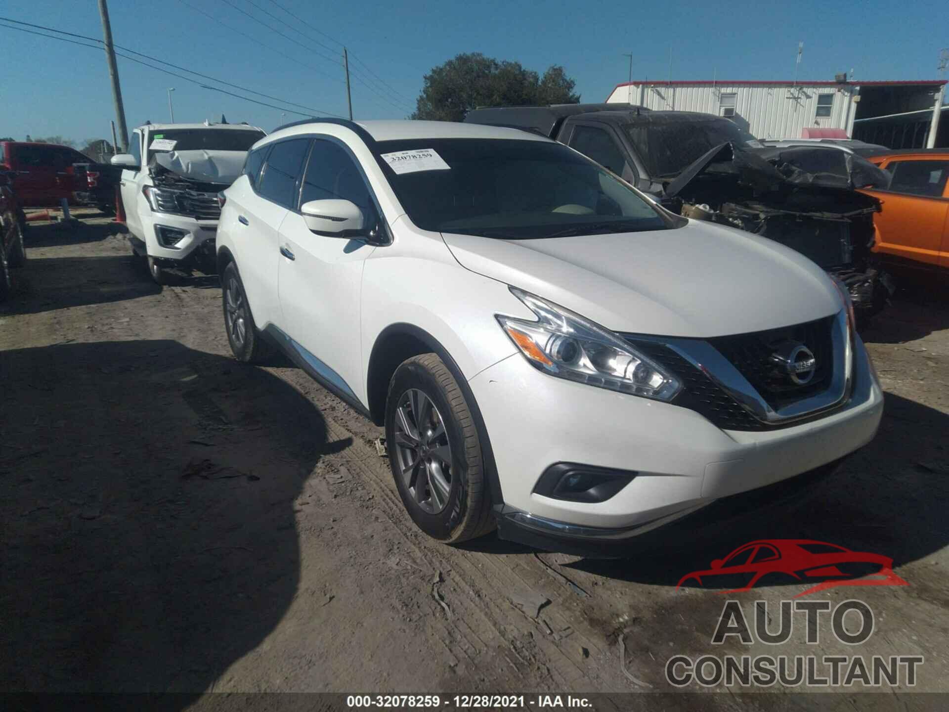 NISSAN MURANO 2017 - 5N1AZ2MG2HN108773