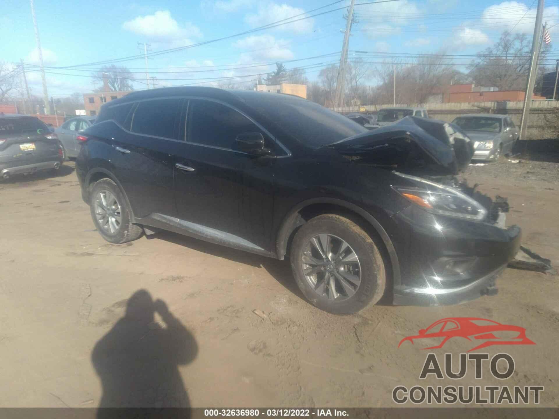 NISSAN MURANO 2018 - 5N1AZ2MH5JN125288