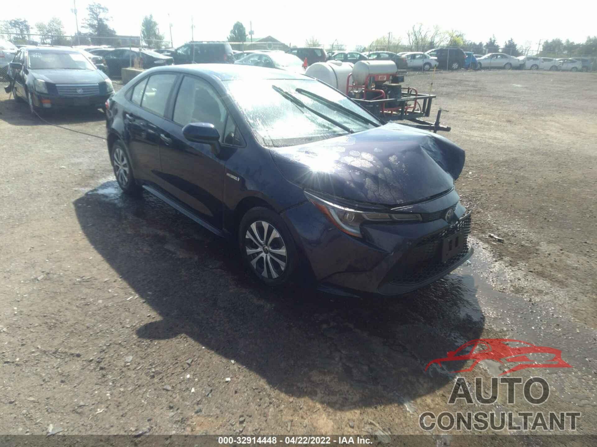 TOYOTA COROLLA 2020 - JTDEBRBE5LJ027870
