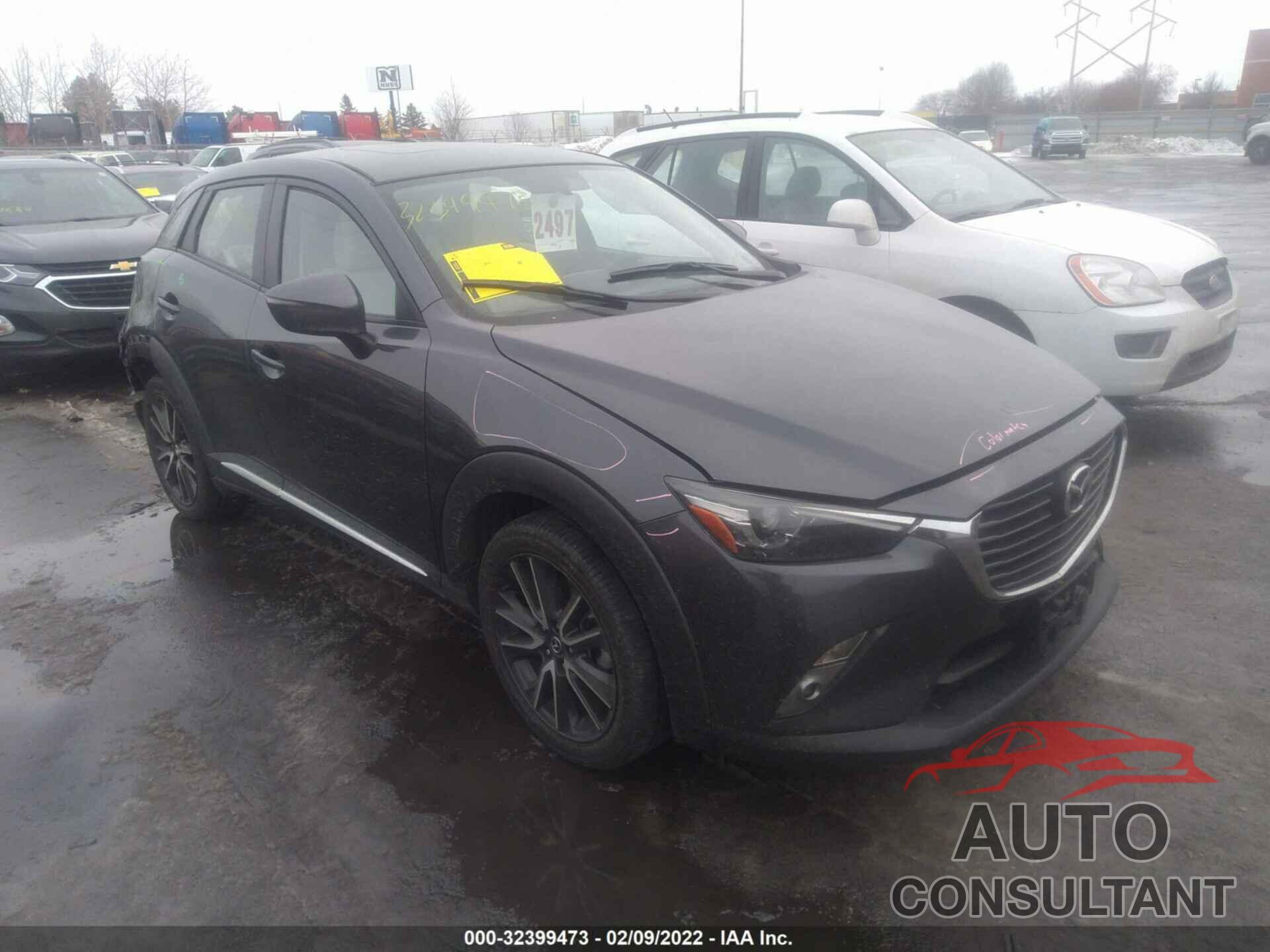 MAZDA CX-3 2016 - JM1DKBD73G0113868