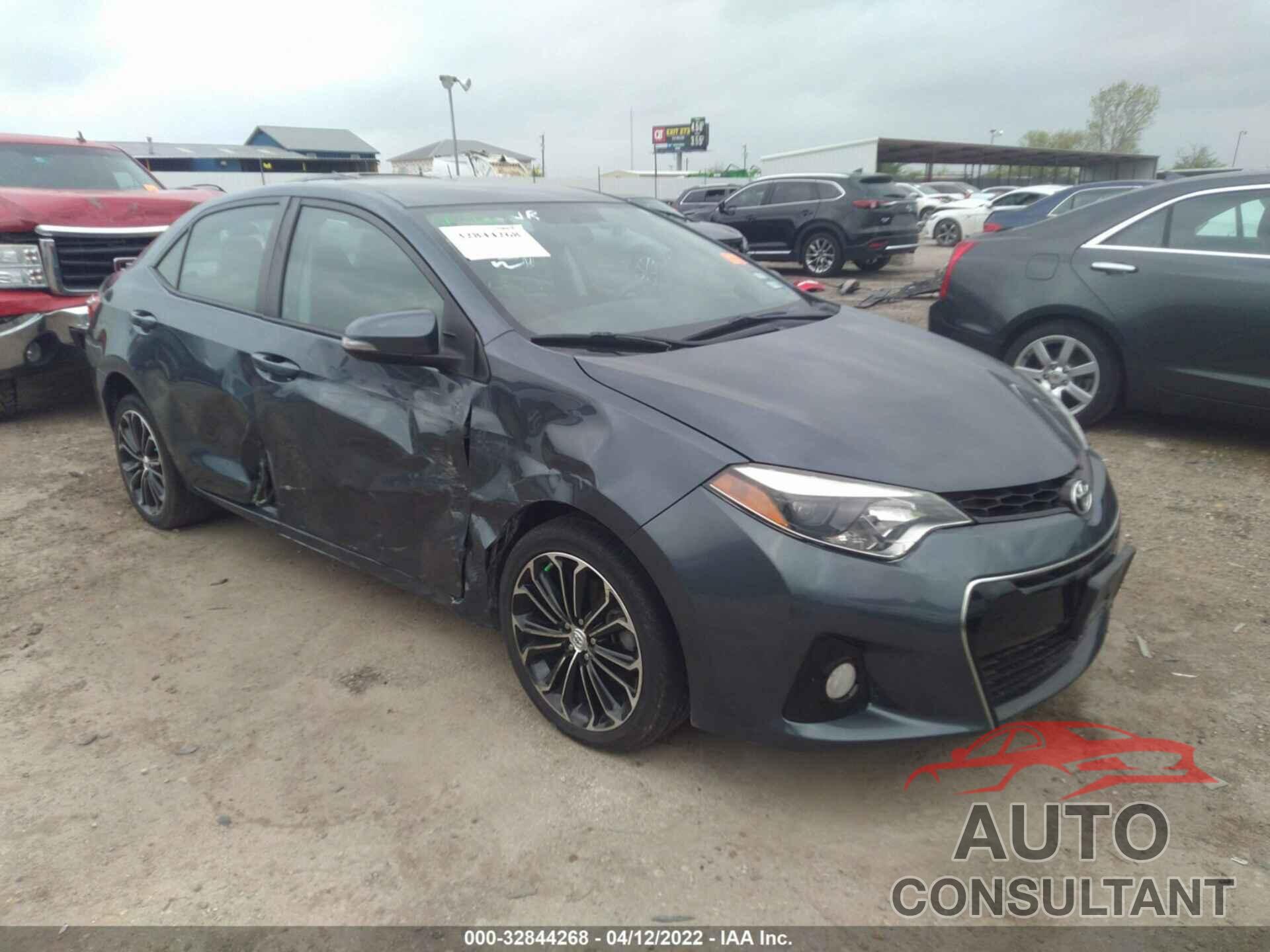 TOYOTA COROLLA 2016 - 2T1BURHE2GC694207