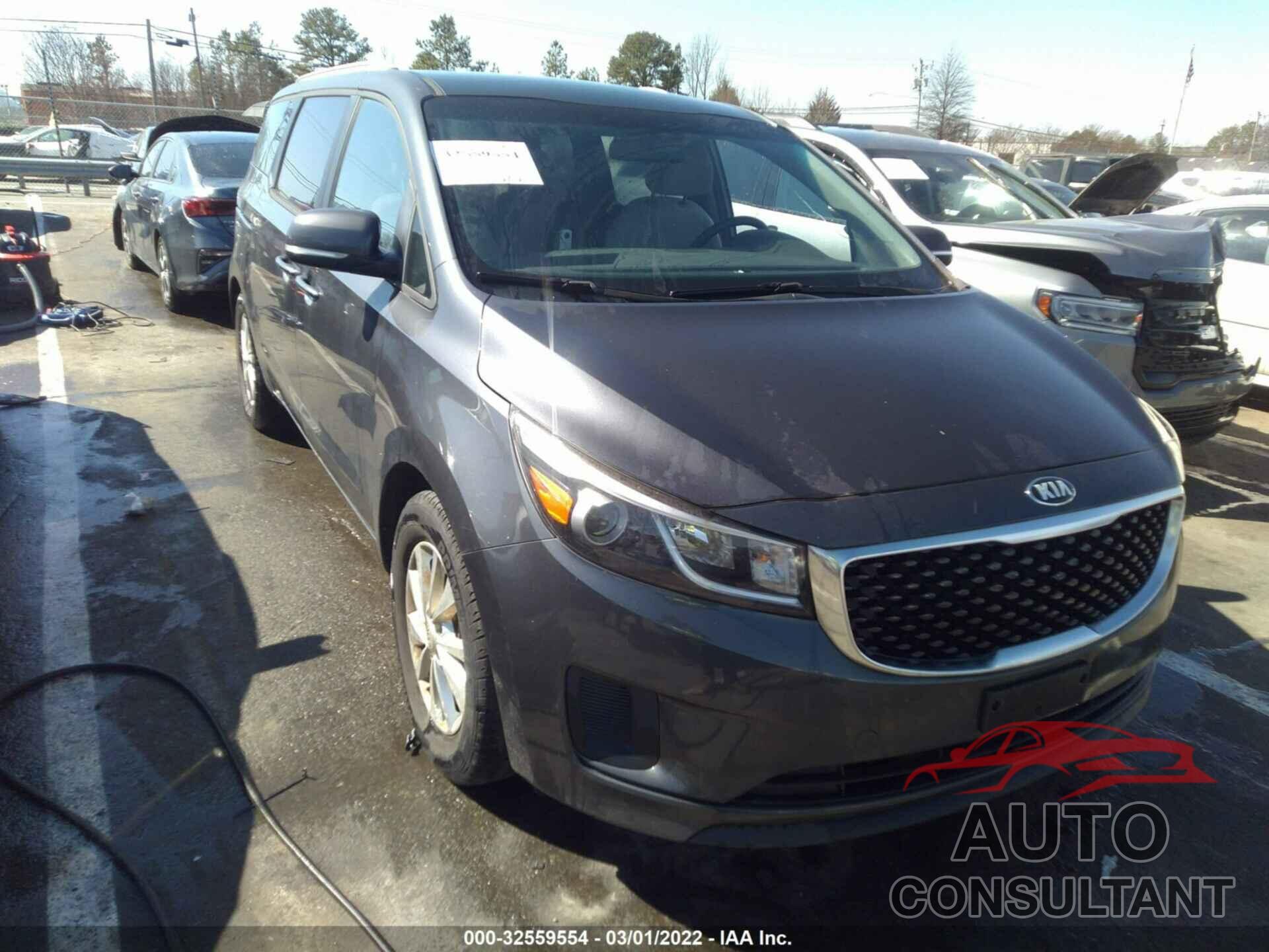 KIA SEDONA 2016 - KNDMB5C16G6197471