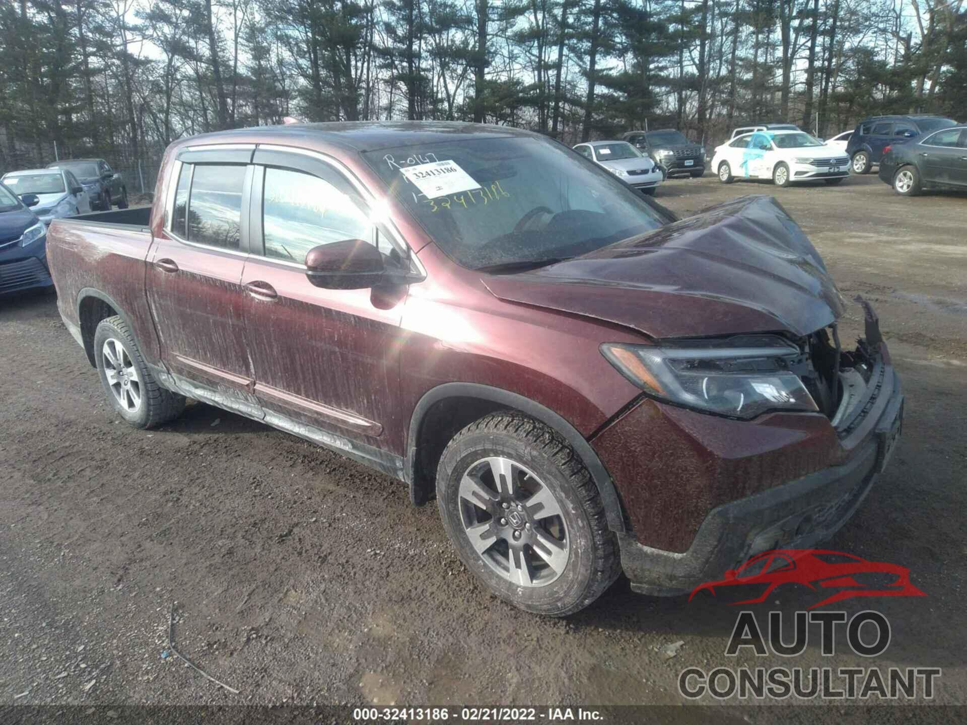 HONDA RIDGELINE 2017 - 5FPYK3F54HB015414