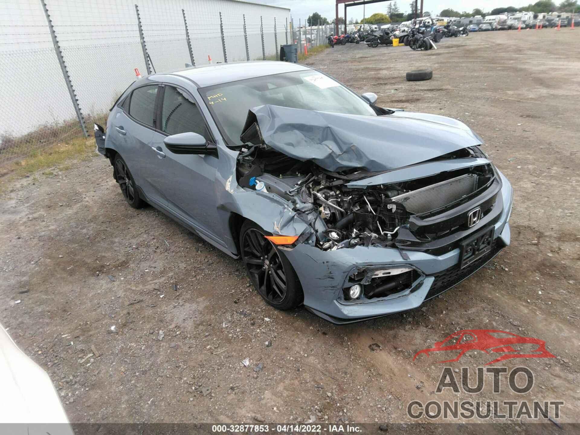 HONDA CIVIC HATCHBACK 2021 - SHHFK7H49MU426425