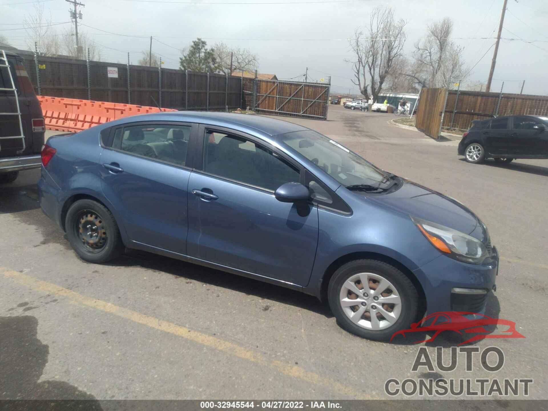 KIA RIO 2016 - KNADM4A36G6650235