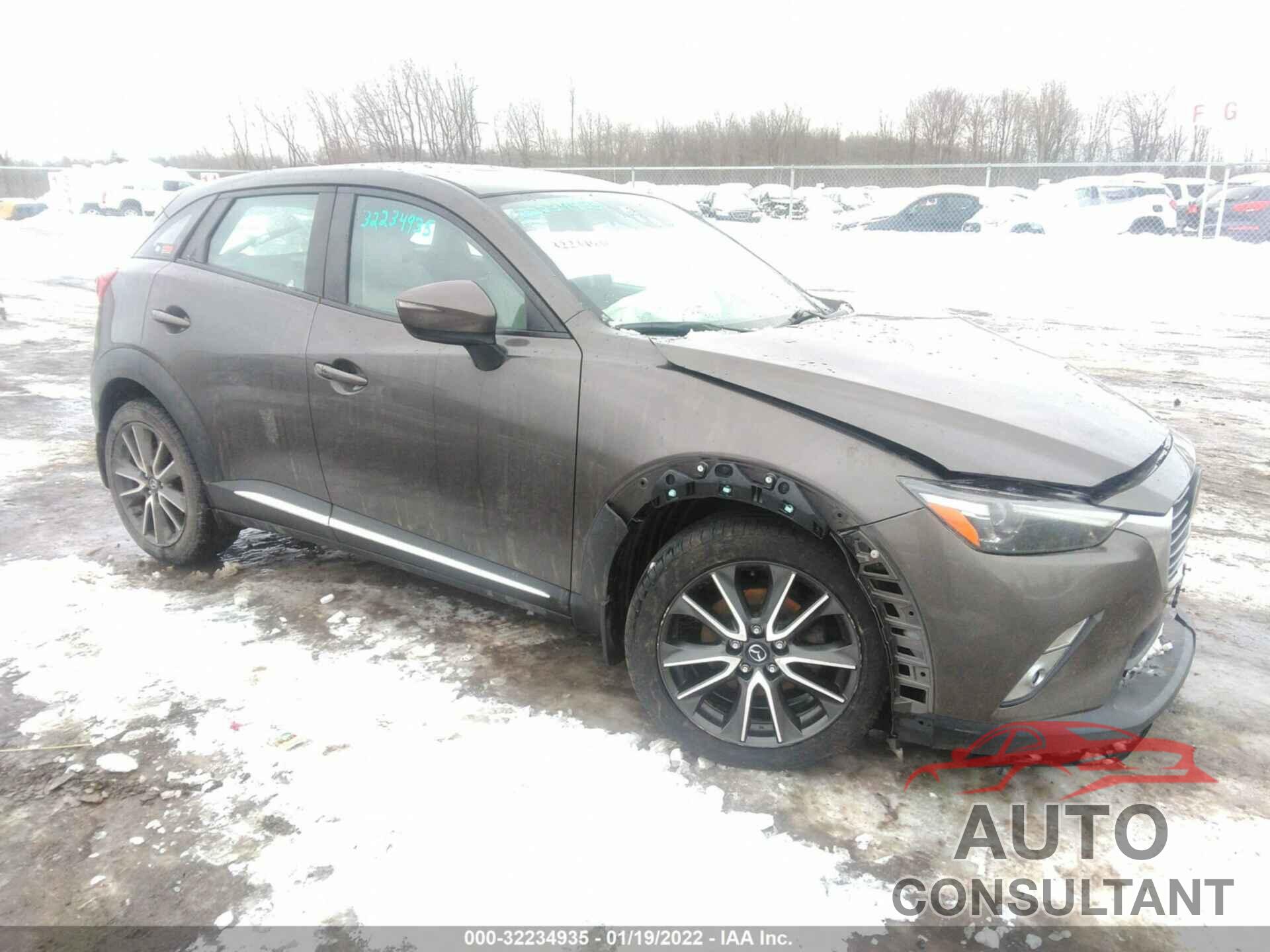 MAZDA CX-3 2016 - JM1DKBD76G0112343