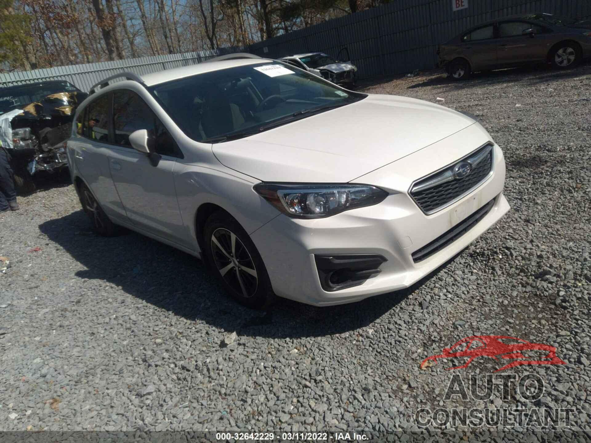 SUBARU IMPREZA 2019 - 4S3GTAC63K3748240