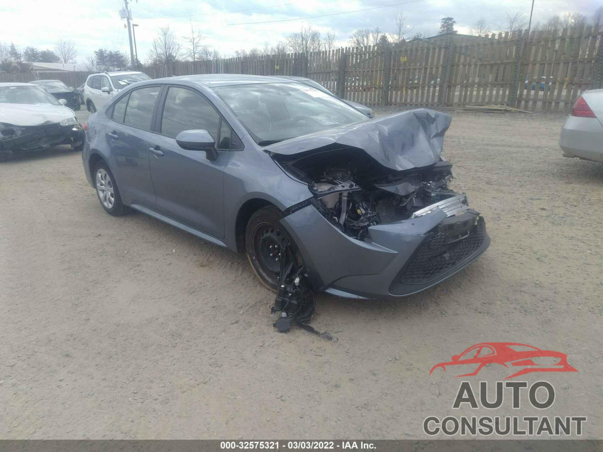 TOYOTA COROLLA 2020 - JTDEPRAE2LJ090380