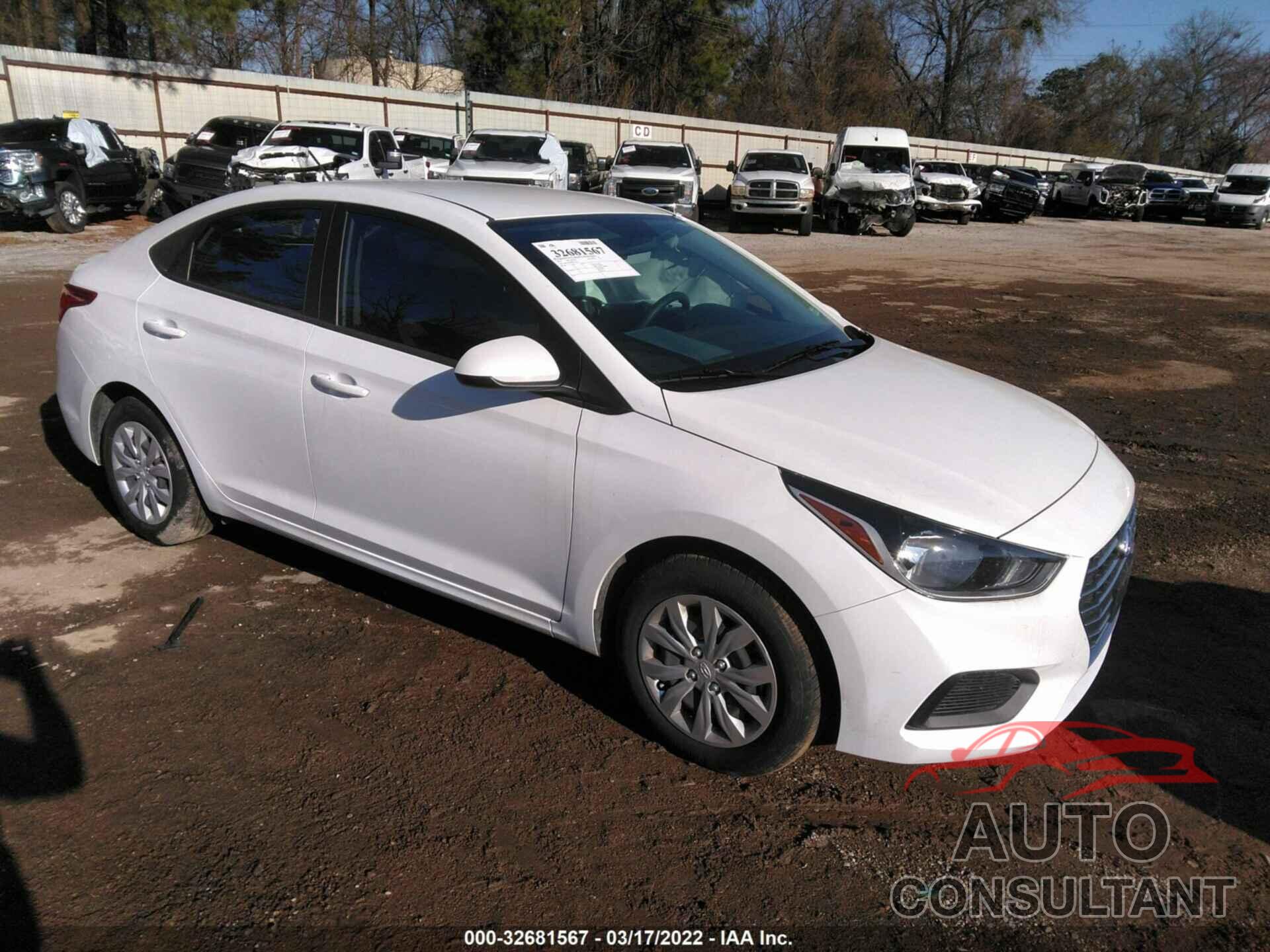 HYUNDAI ACCENT 2021 - 3KPC24A68ME153112