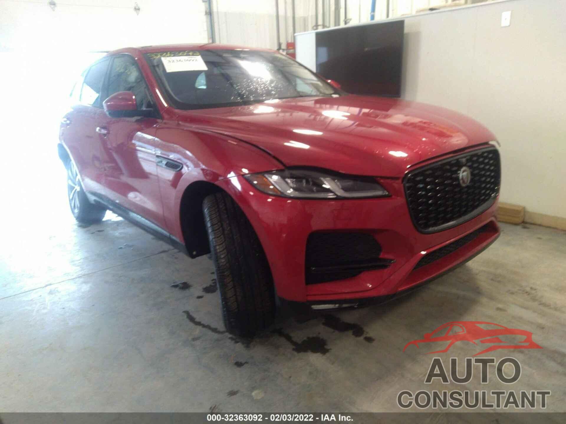 JAGUAR F-PACE 2021 - SADCJ2EX6MA674802